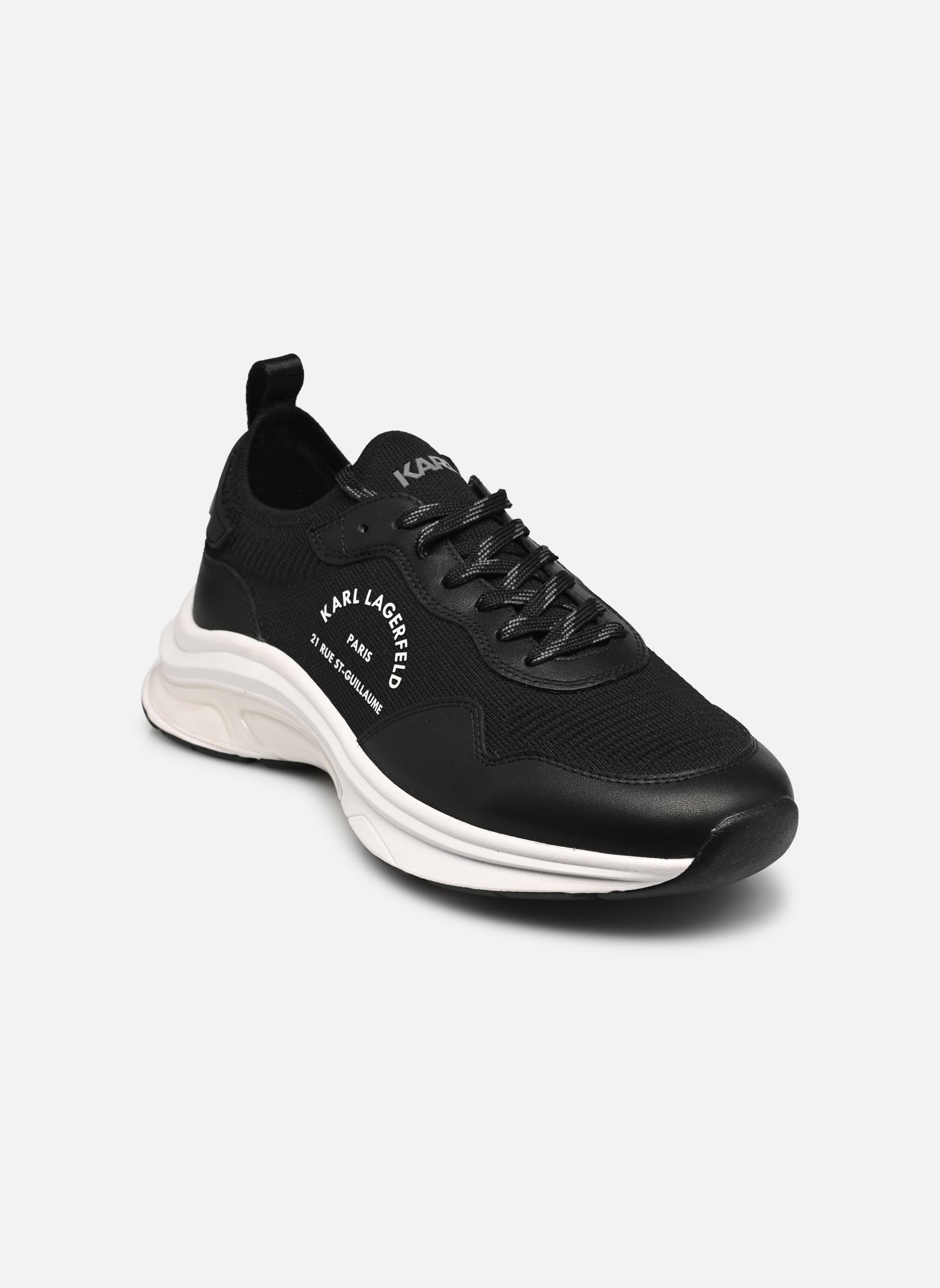 Baskets basses Lux Finesse Maison Karl Sock homme noir Karl Lagerfeld Baskets basses Lux Finesse Maison Karl Sock homme noir BLACK KNIT TEXTILE