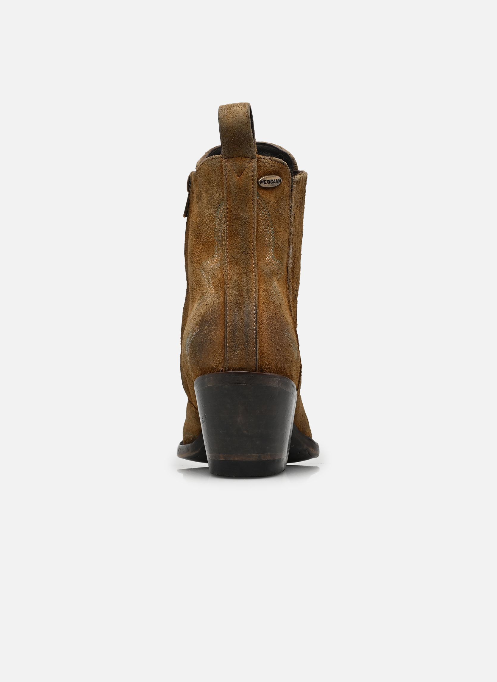 Bottines santiags Fury femme marron Mexicana Bottines santiags Fury femme marron GOLDEN BROWN