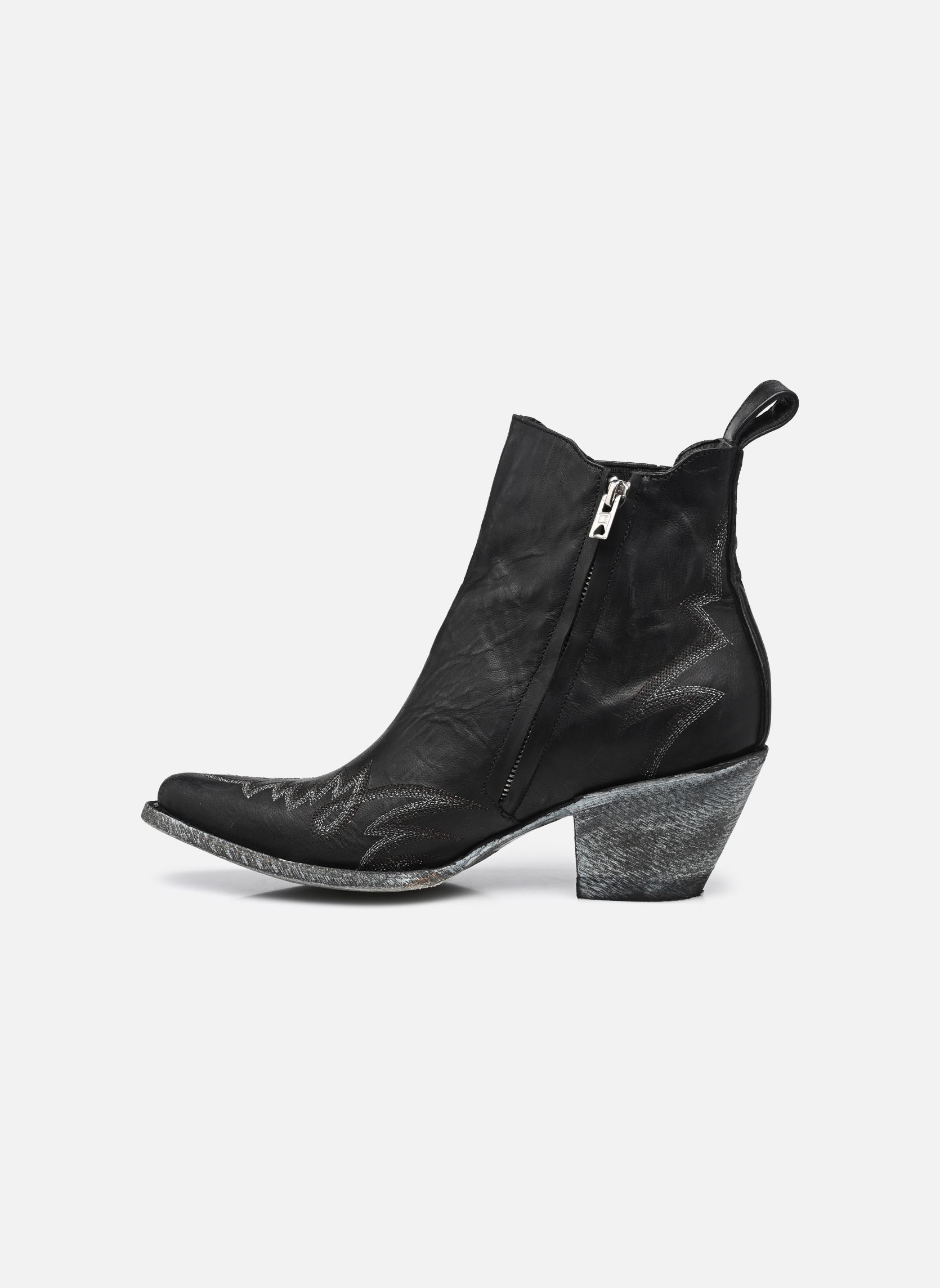 Cowboy-Stiefeletten Fury damen schwarz Mexicana Cowboy-Stiefeletten Fury damen schwarz BLACK METALLIC