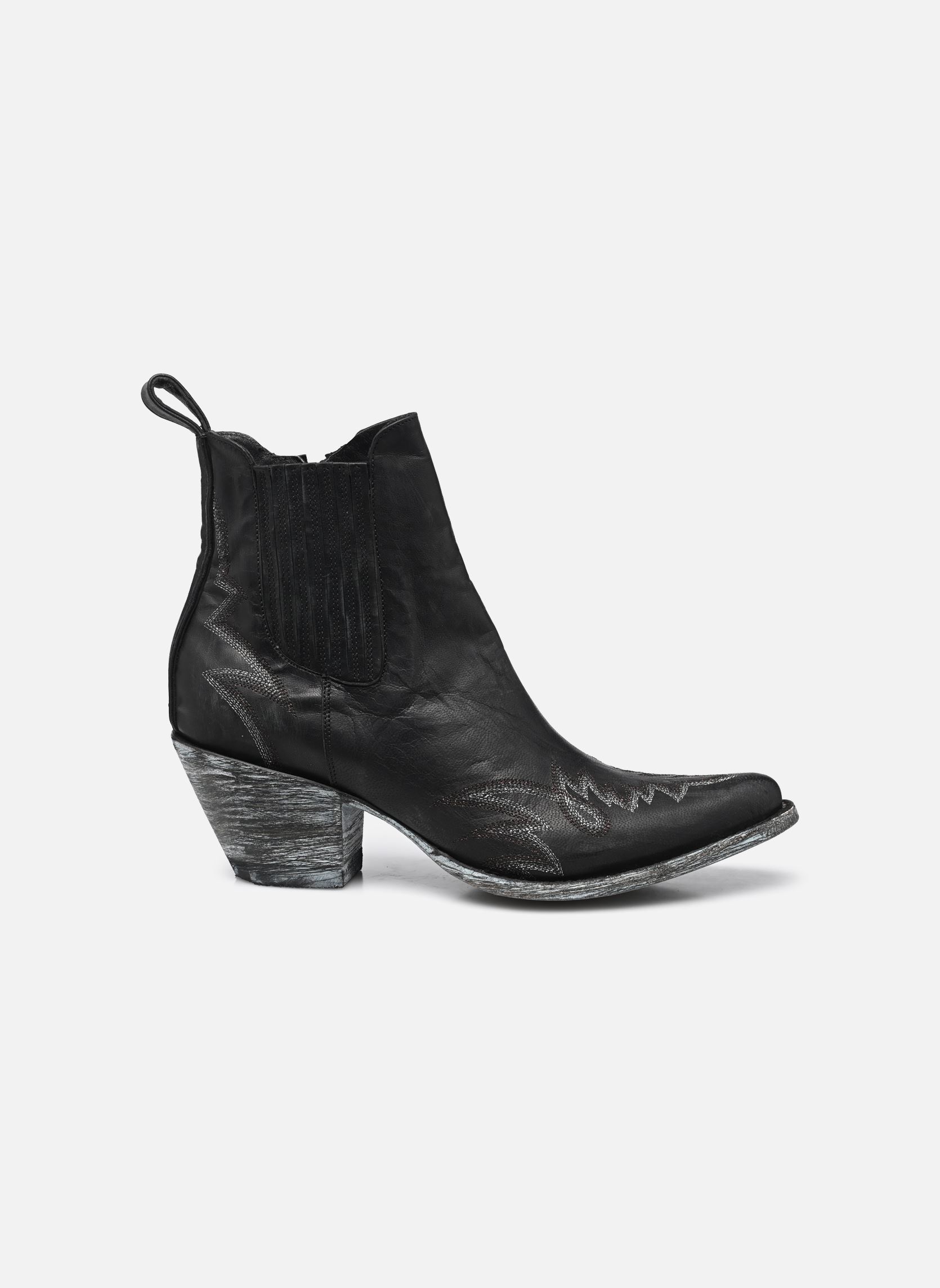 Cowboy-Stiefeletten Fury damen schwarz Mexicana Cowboy-Stiefeletten Fury damen schwarz BLACK METALLIC