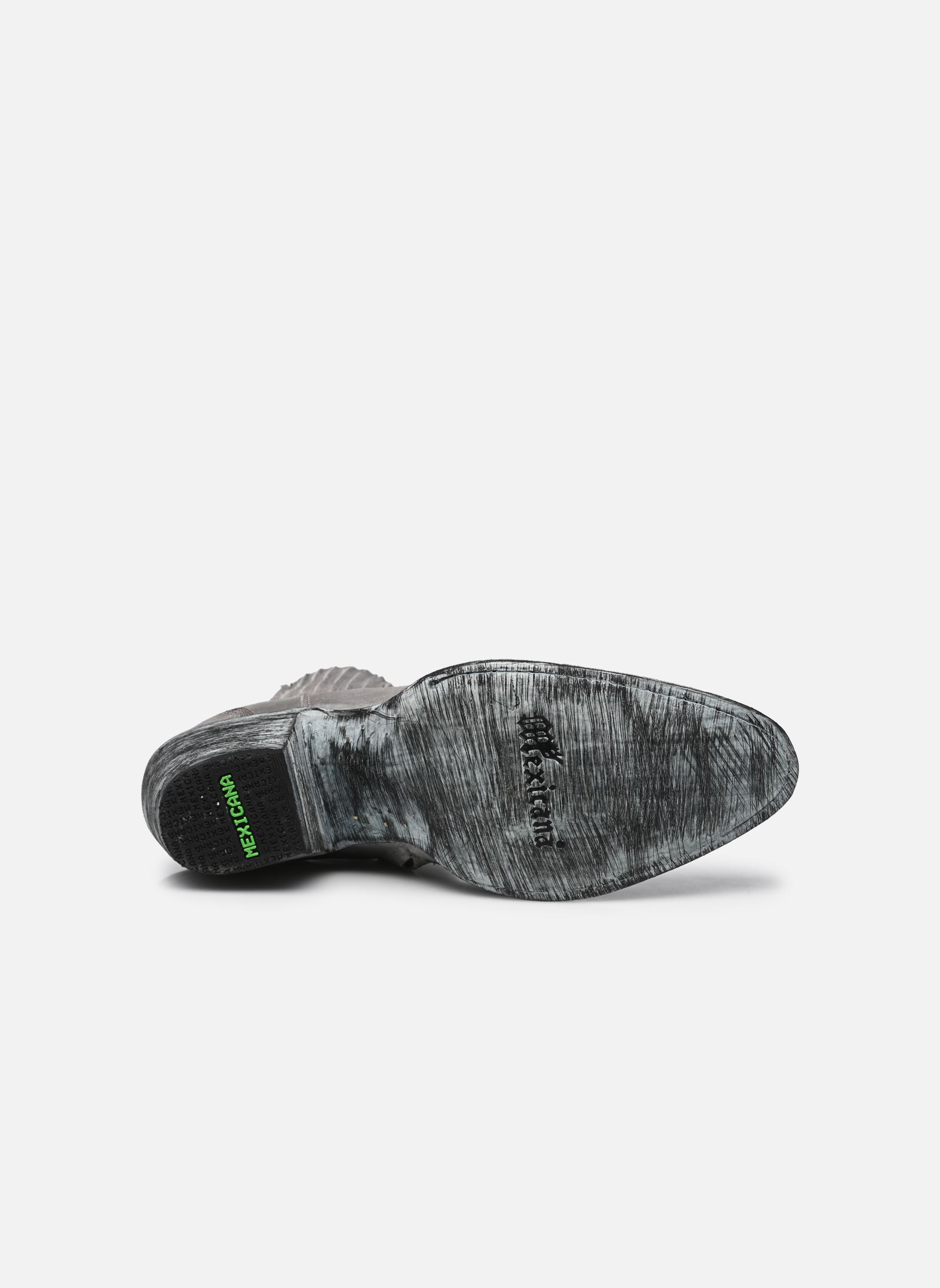 Bottines santiags Fury femme argent Mexicana Bottines santiags Fury femme argent NACAR METALLIC