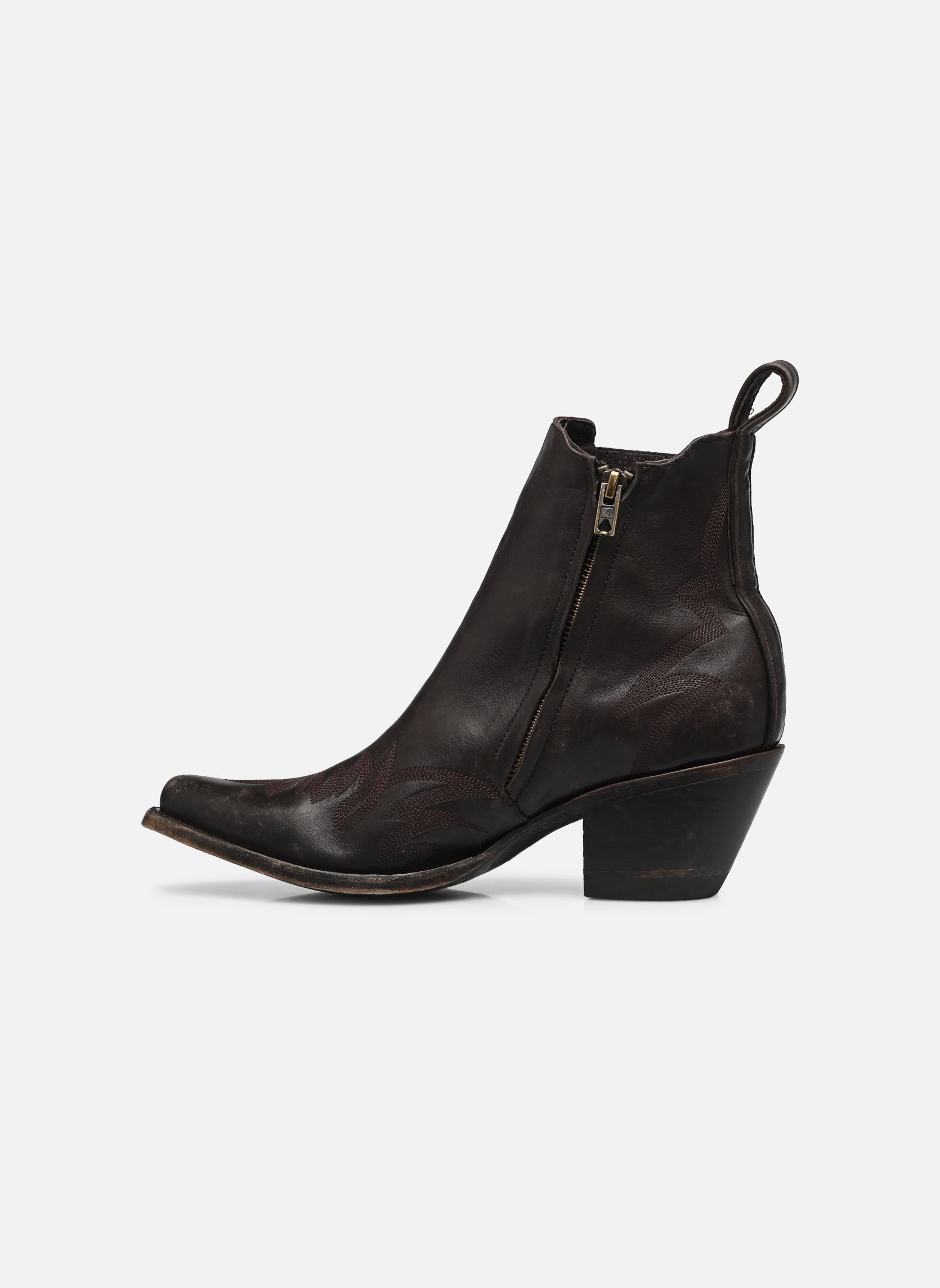 Bottines santiags Fury femme marron Mexicana Bottines santiags Fury femme marron CHOCOLATE