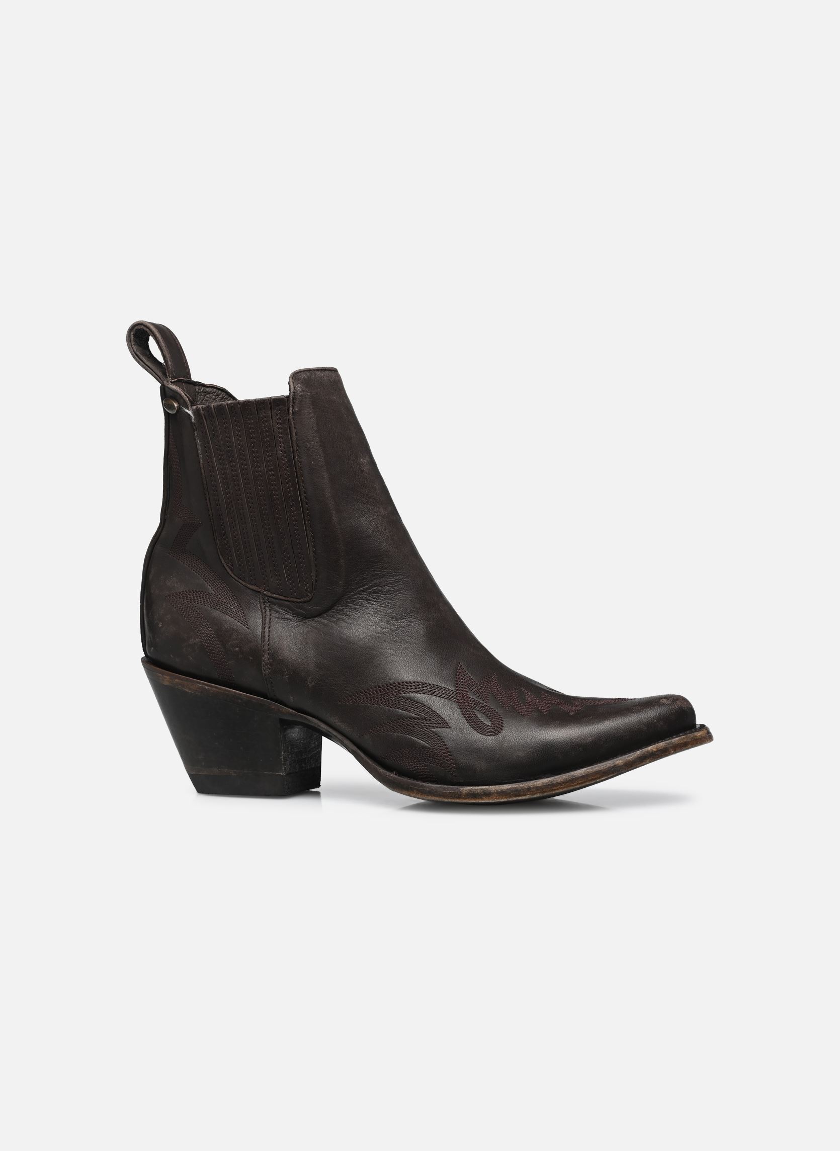 Bottines santiags Fury femme marron Mexicana Bottines santiags Fury femme marron CHOCOLATE