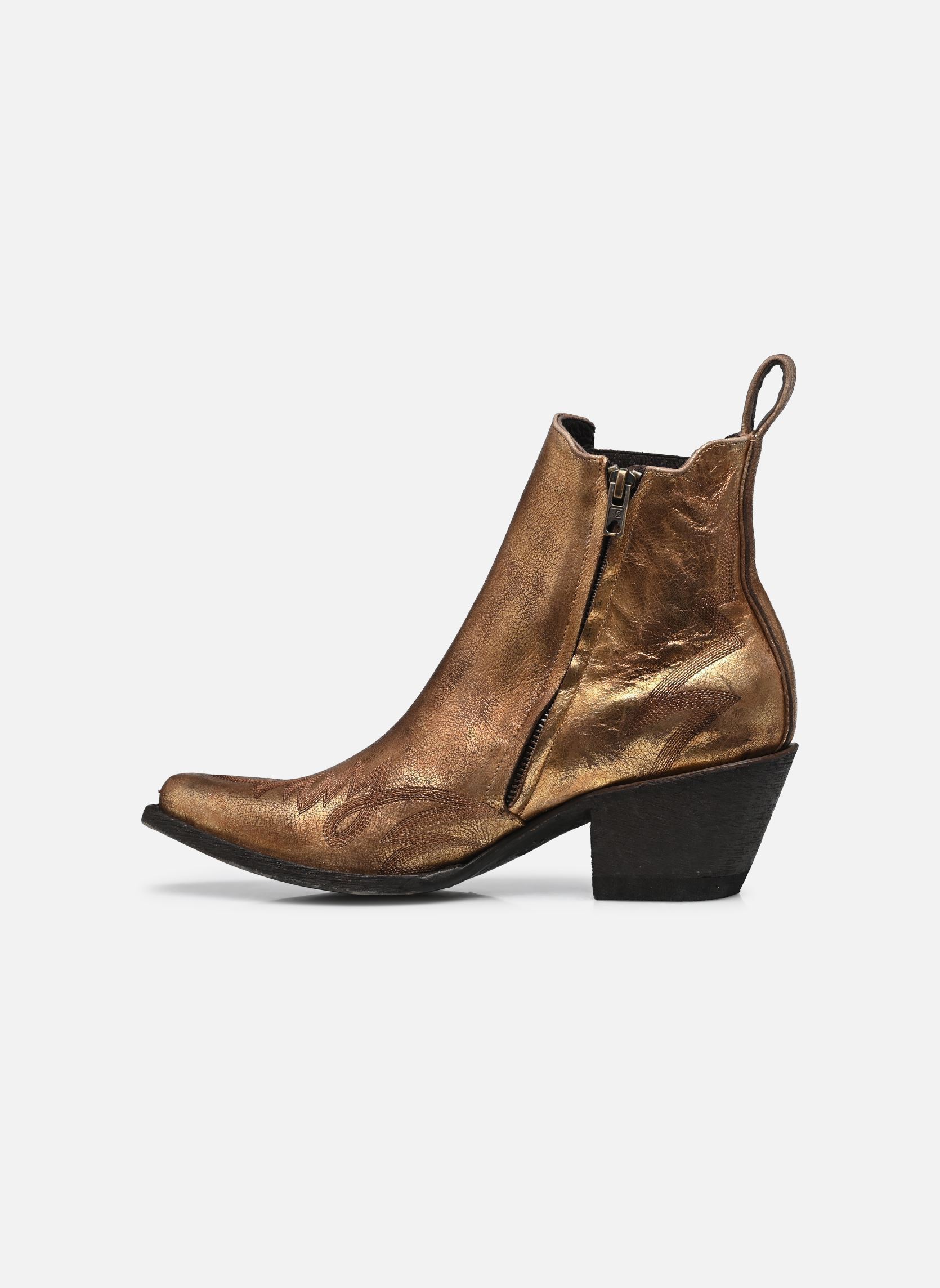 Cowboy boots Fury dames goud en brons Mexicana Cowboy boots Fury dames goud en brons Gold Used