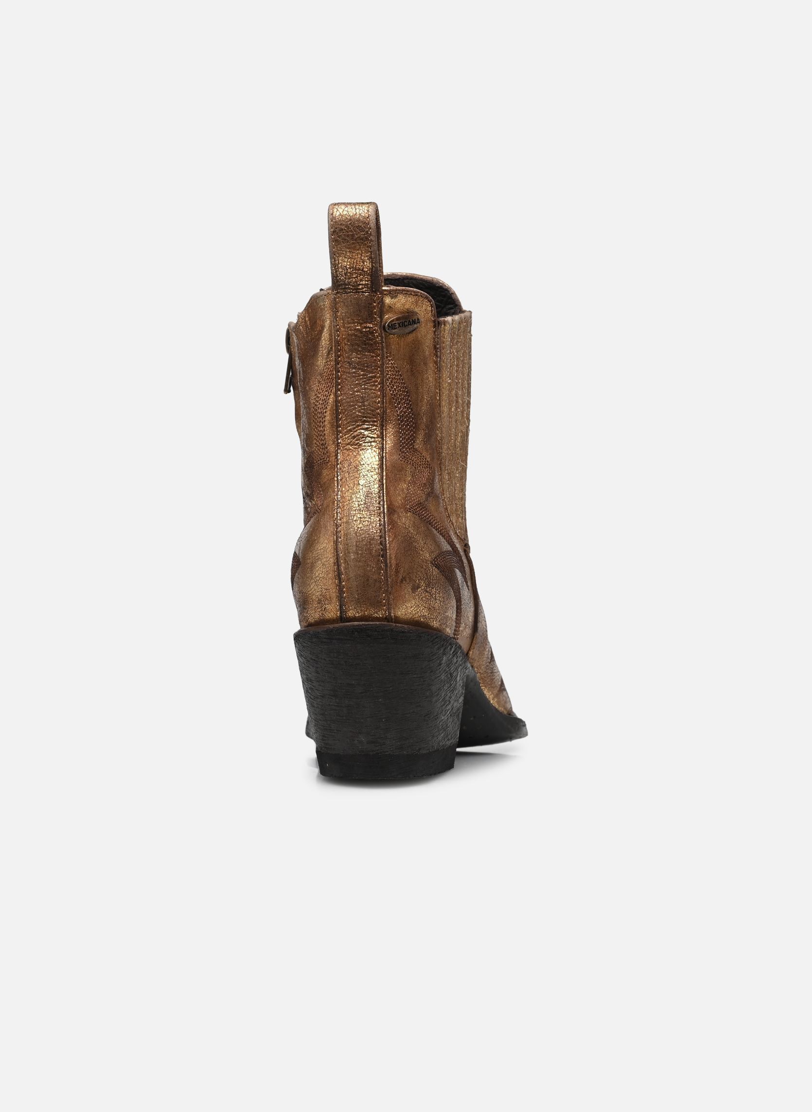 Cowboy boots Fury dames goud en brons Mexicana Cowboy boots Fury dames goud en brons Gold Used