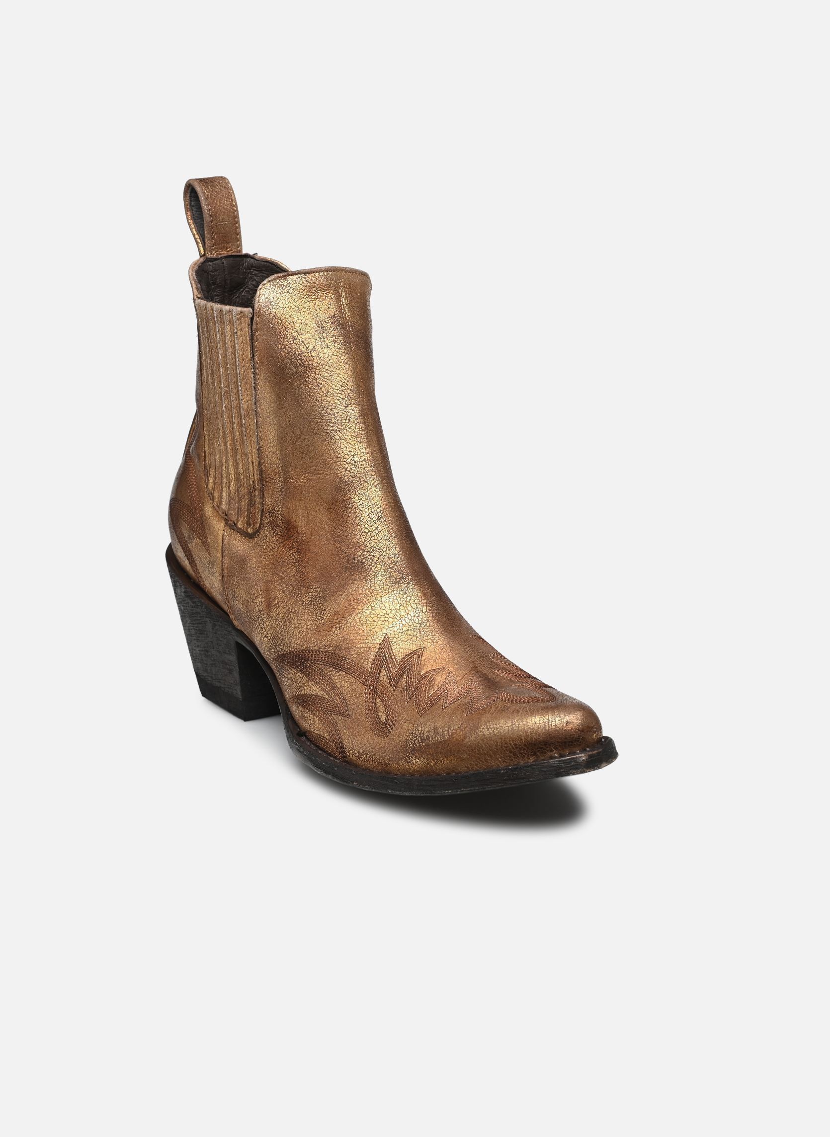 Cowboy boots Fury dames goud en brons Mexicana Cowboy boots Fury dames goud en brons Gold Used