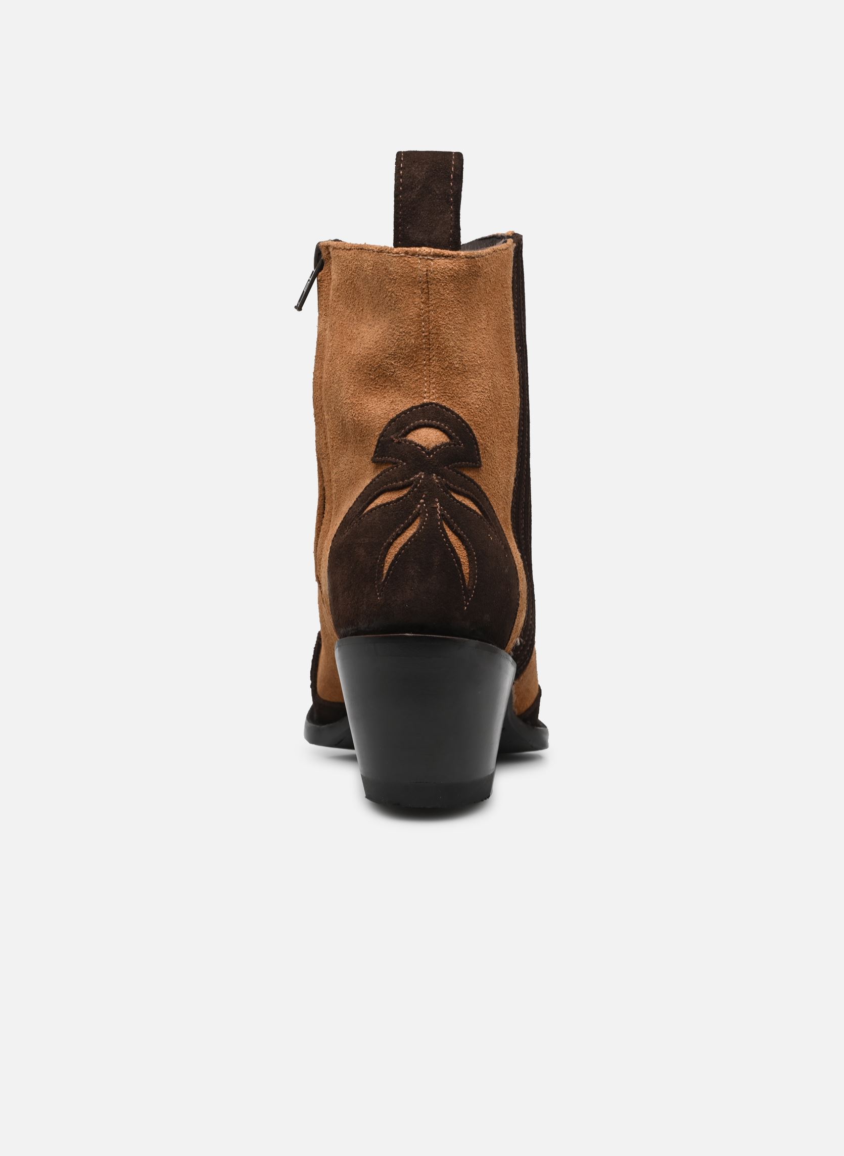 Stivaletti western Infierno donna marrone Mexicana Stivaletti western Infierno donna marrone SUEDE OCRE