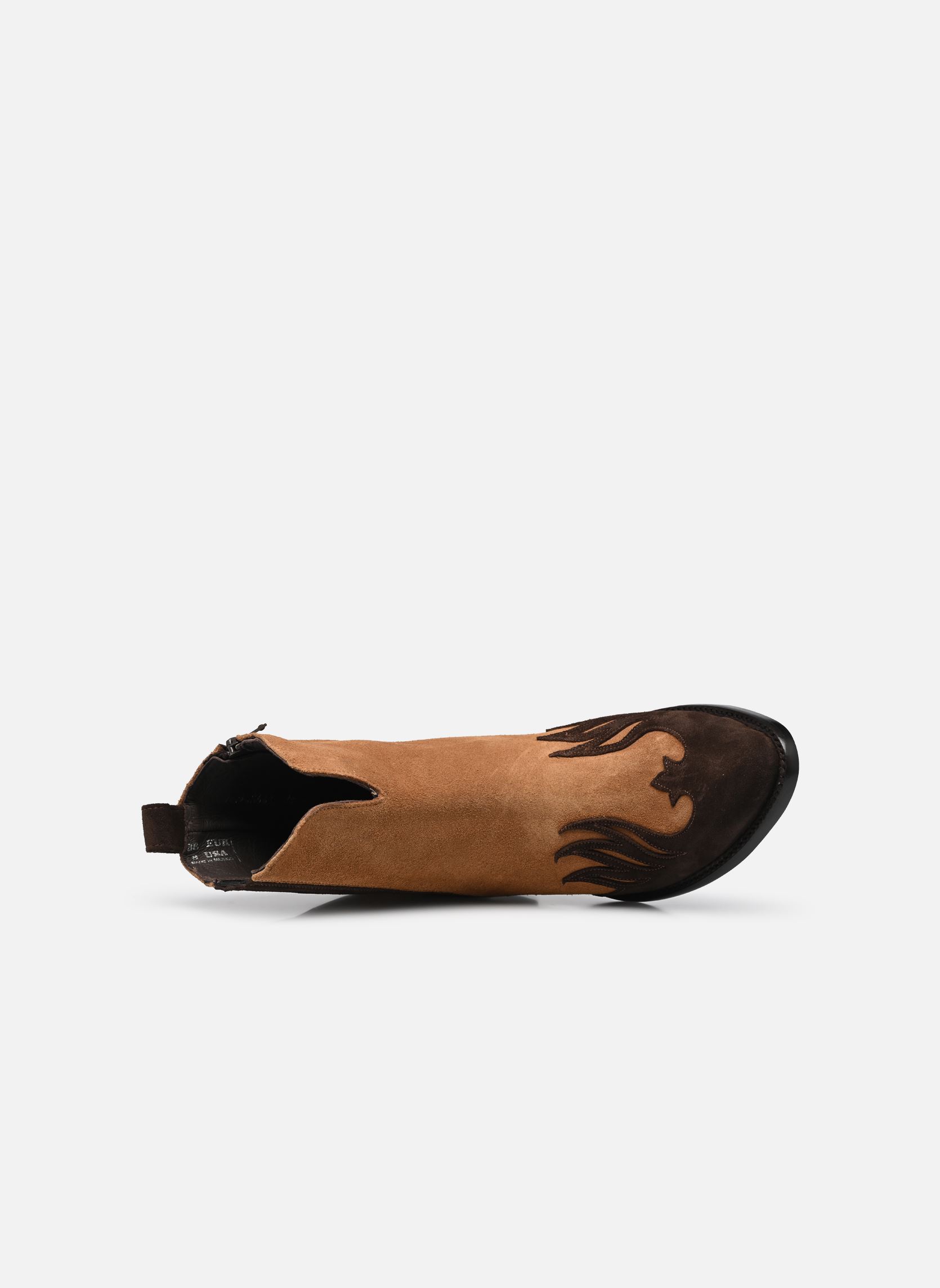Stivaletti western Infierno donna marrone Mexicana Stivaletti western Infierno donna marrone SUEDE OCRE