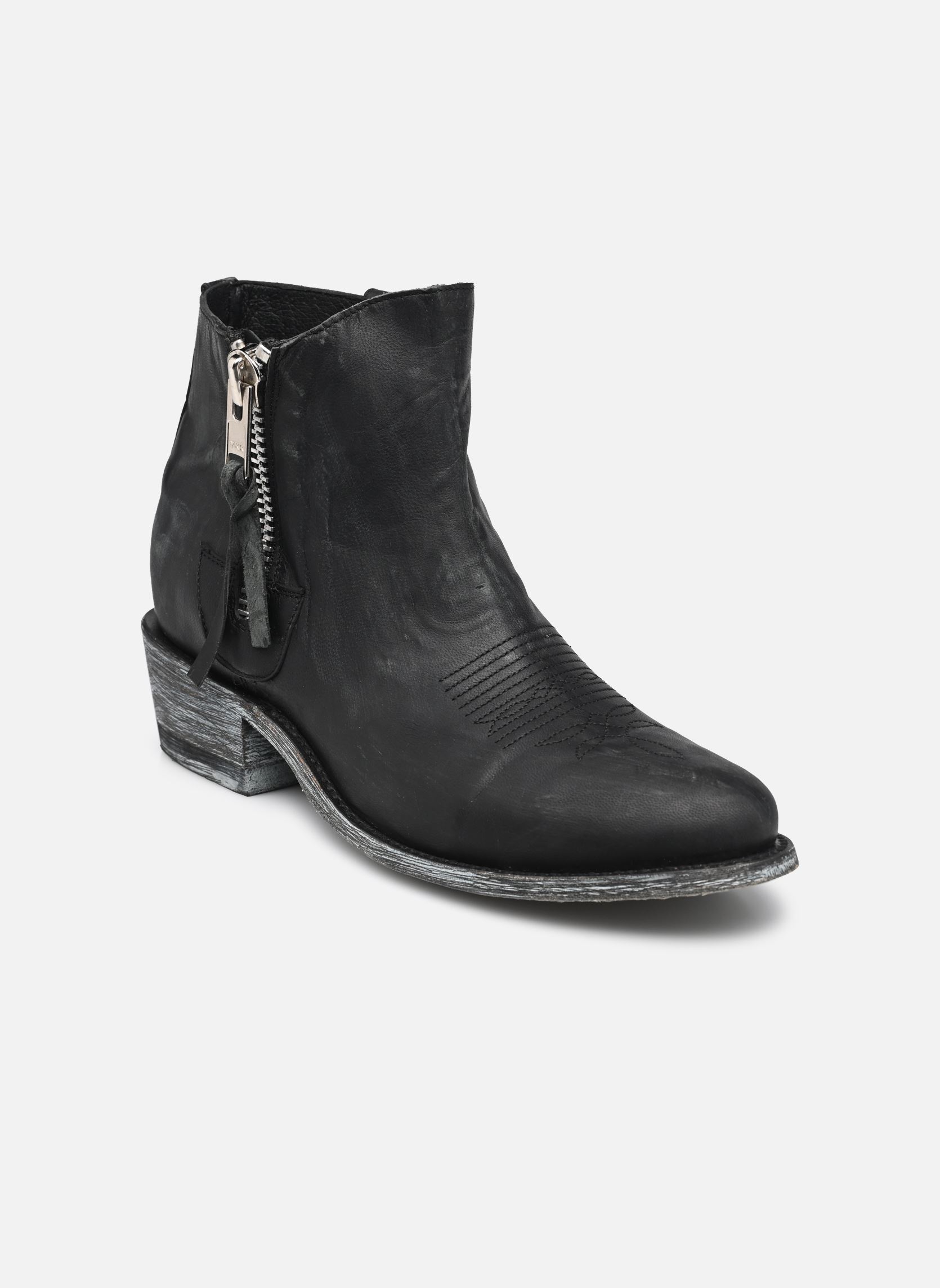 Stivaletti western Tasmania donna nero Mexicana Stivaletti western Tasmania donna nero BLACK