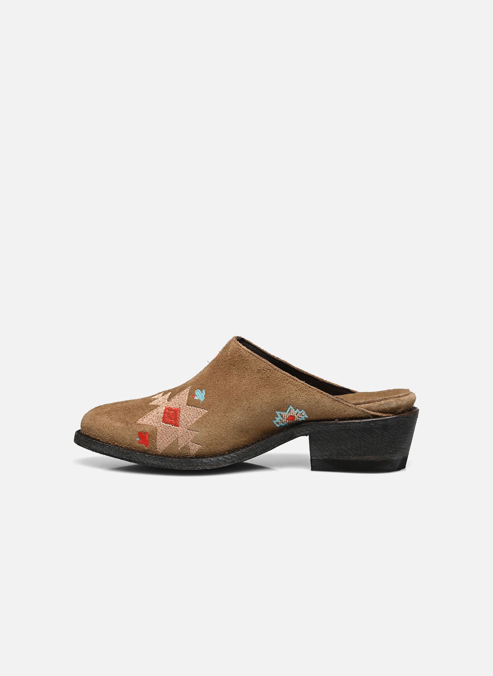 Muilen en klompen Vallarta dames bruin Mexicana Muilen en klompen Vallarta dames bruin TAN SUEDE