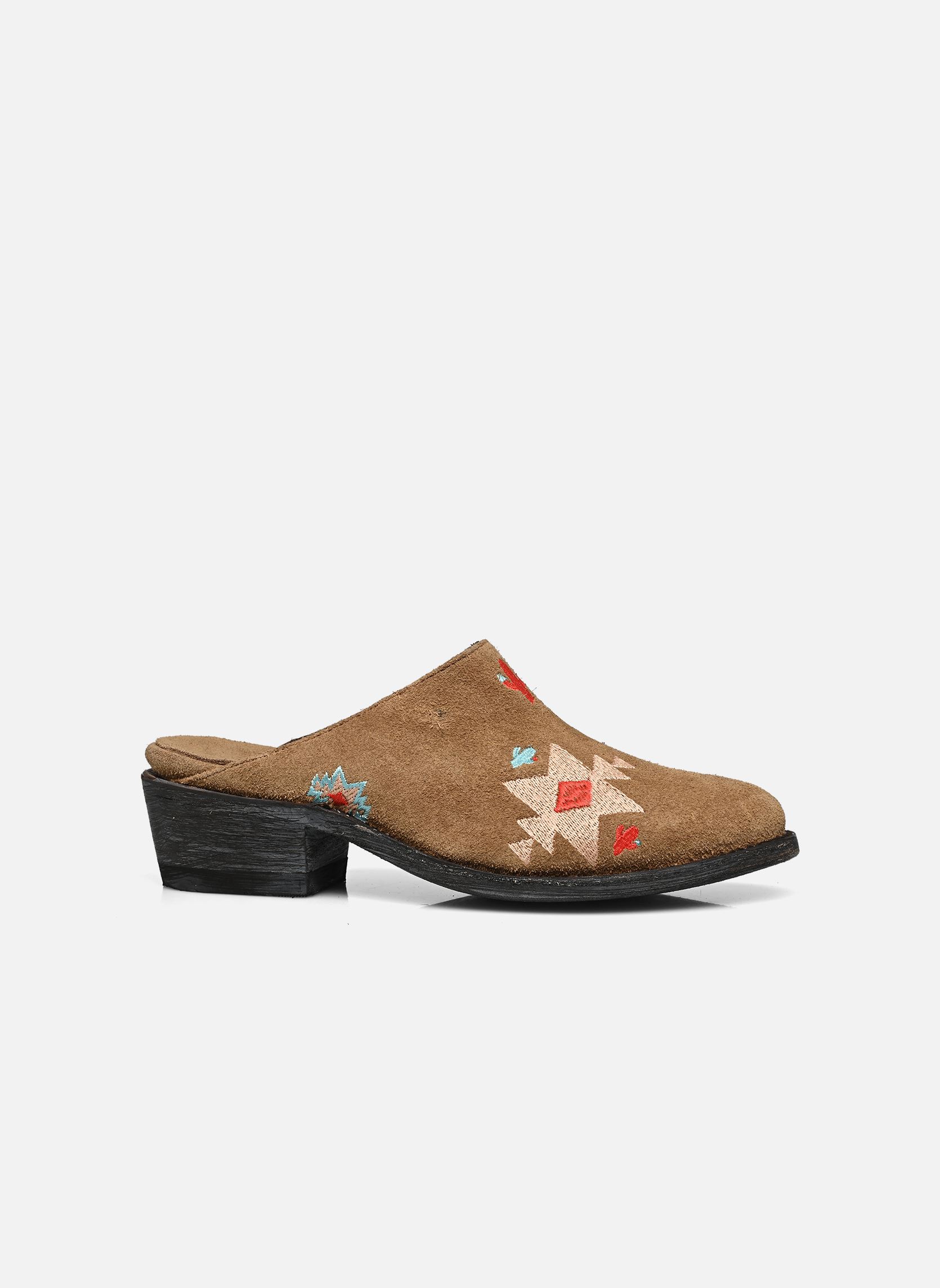 Muilen en klompen Vallarta dames bruin Mexicana Muilen en klompen Vallarta dames bruin TAN SUEDE