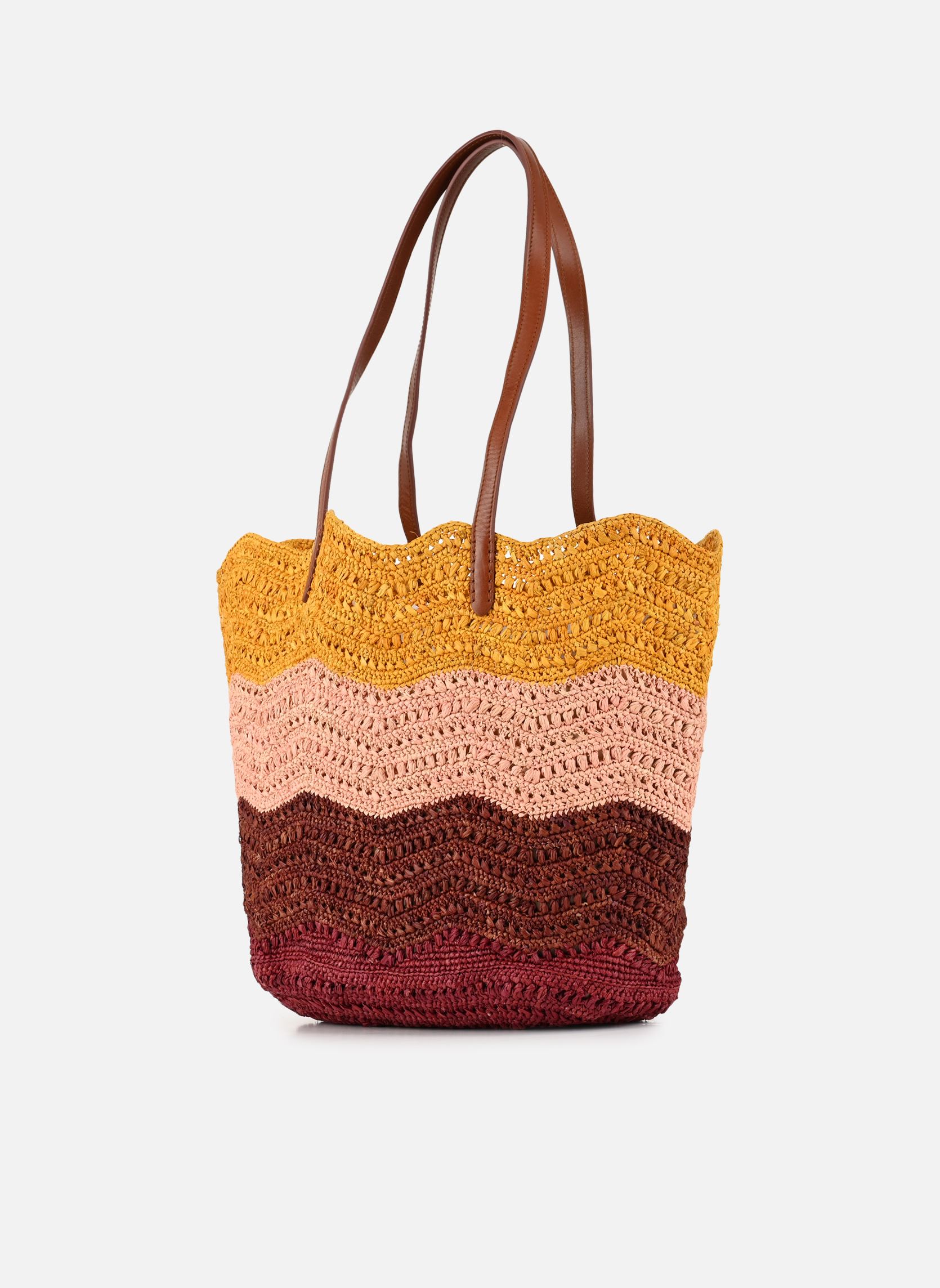 Körbe Panier En Raphia Motifs Vagues Multicolo damen mehrfarbig Vanessa Bruno Körbe Panier En Raphia Motifs Vagues Multicolo damen mehrfarbig MULTICO/ROSE