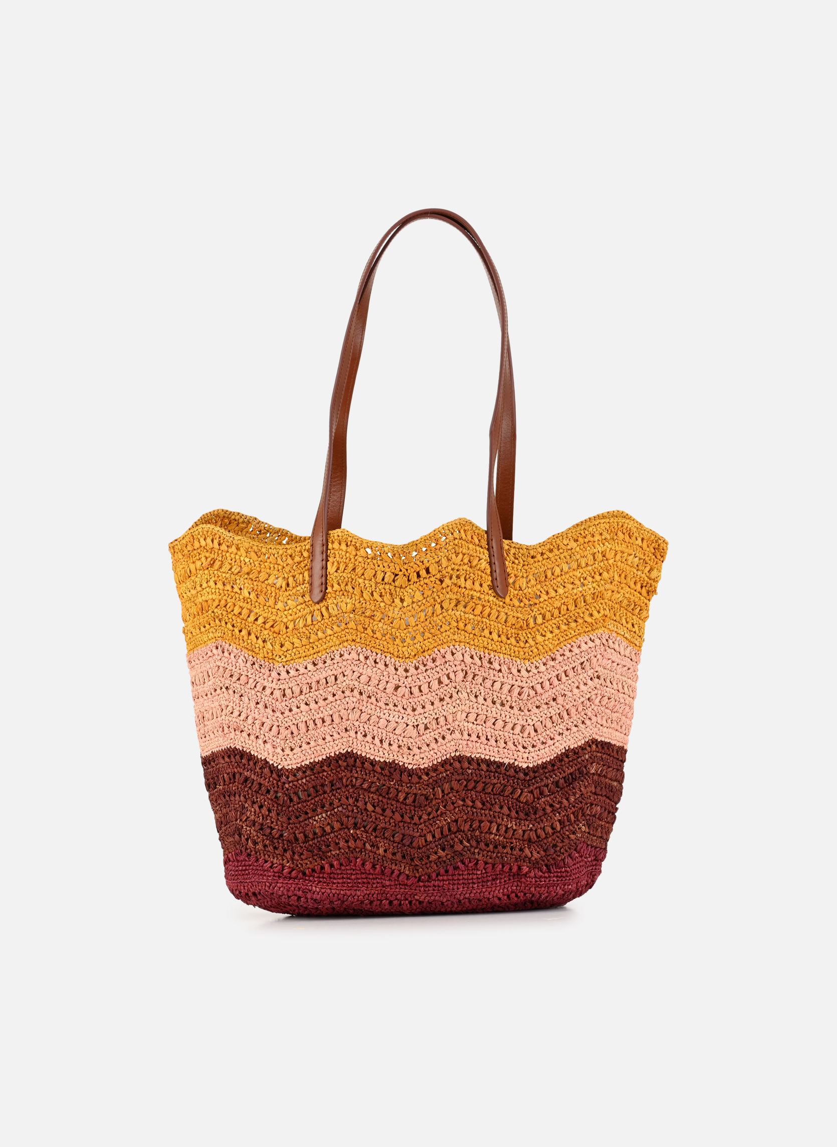 Körbe Panier En Raphia Motifs Vagues Multicolo damen mehrfarbig Vanessa Bruno Körbe Panier En Raphia Motifs Vagues Multicolo damen mehrfarbig MULTICO/ROSE