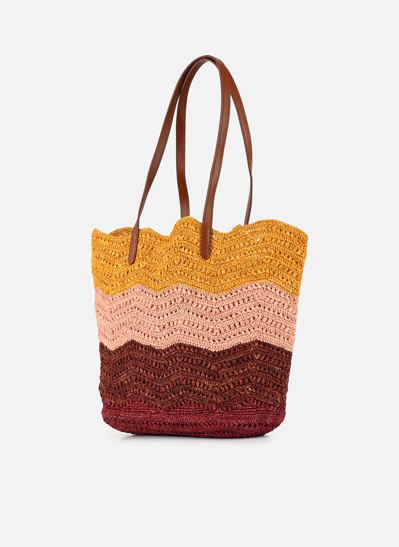 Körbe Panier En Raphia Motifs Vagues Multicolo damen mehrfarbig Vanessa Bruno Körbe Panier En Raphia Motifs Vagues Multicolo damen mehrfarbig MULTICO/ROSE