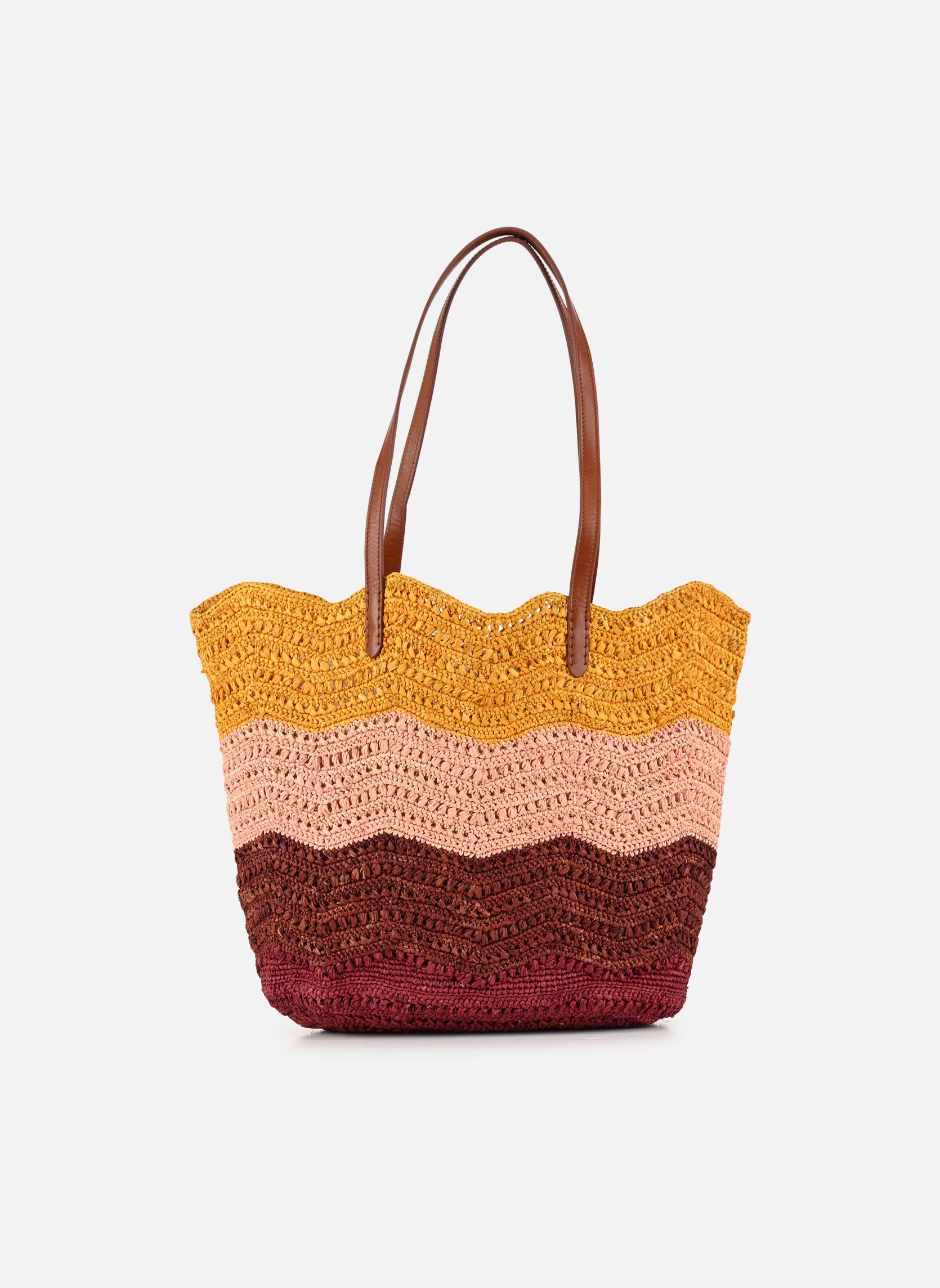 Körbe Panier En Raphia Motifs Vagues Multicolo damen mehrfarbig Vanessa Bruno Körbe Panier En Raphia Motifs Vagues Multicolo damen mehrfarbig MULTICO/ROSE