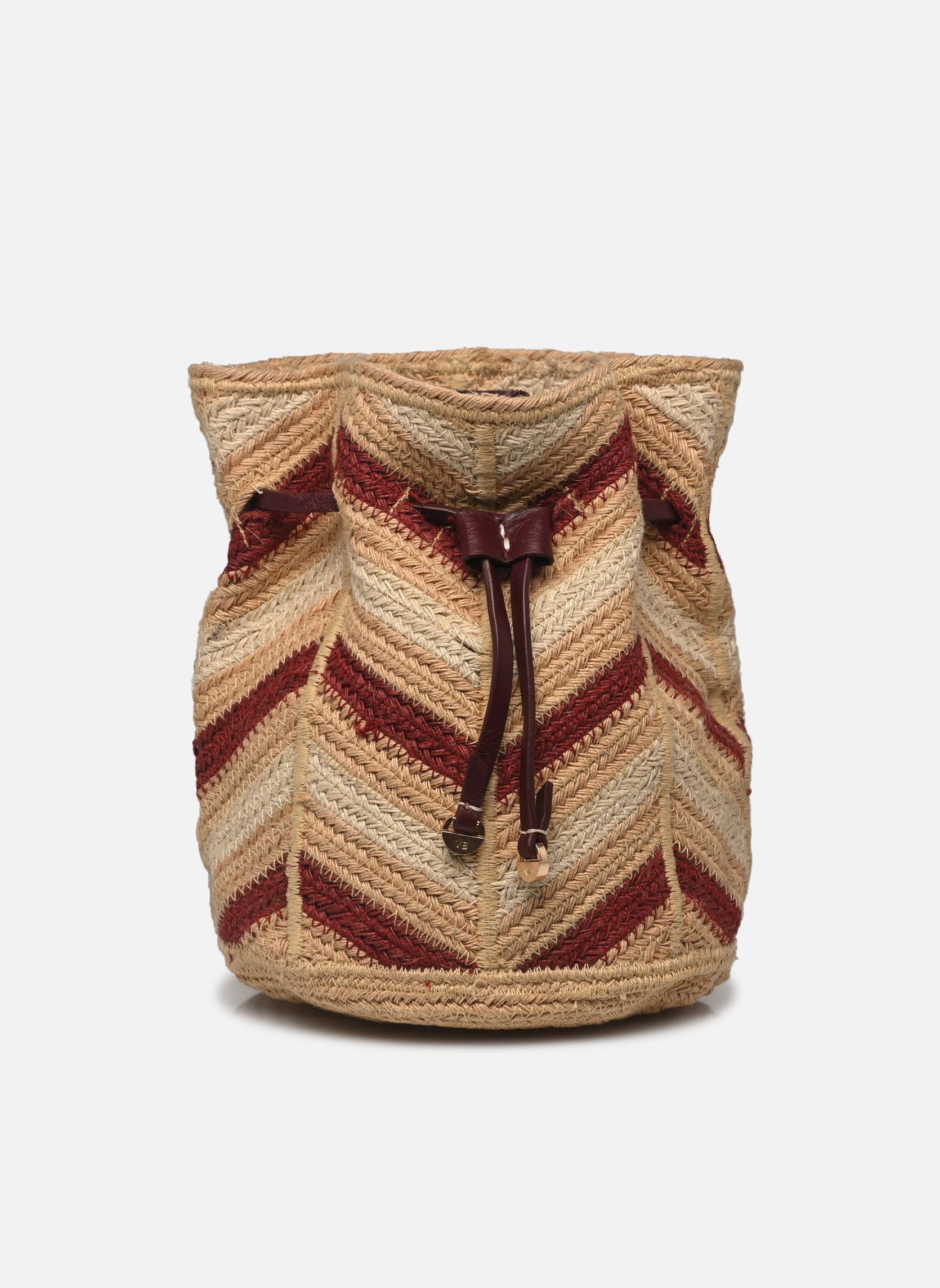Sacs bandoulière Sac Bourse En Jute Rayee Multicolore femme bordeaux Vanessa Bruno Sacs bandoulière Sac Bourse En Jute Rayee Multicolore femme bordeaux BORDEAUX