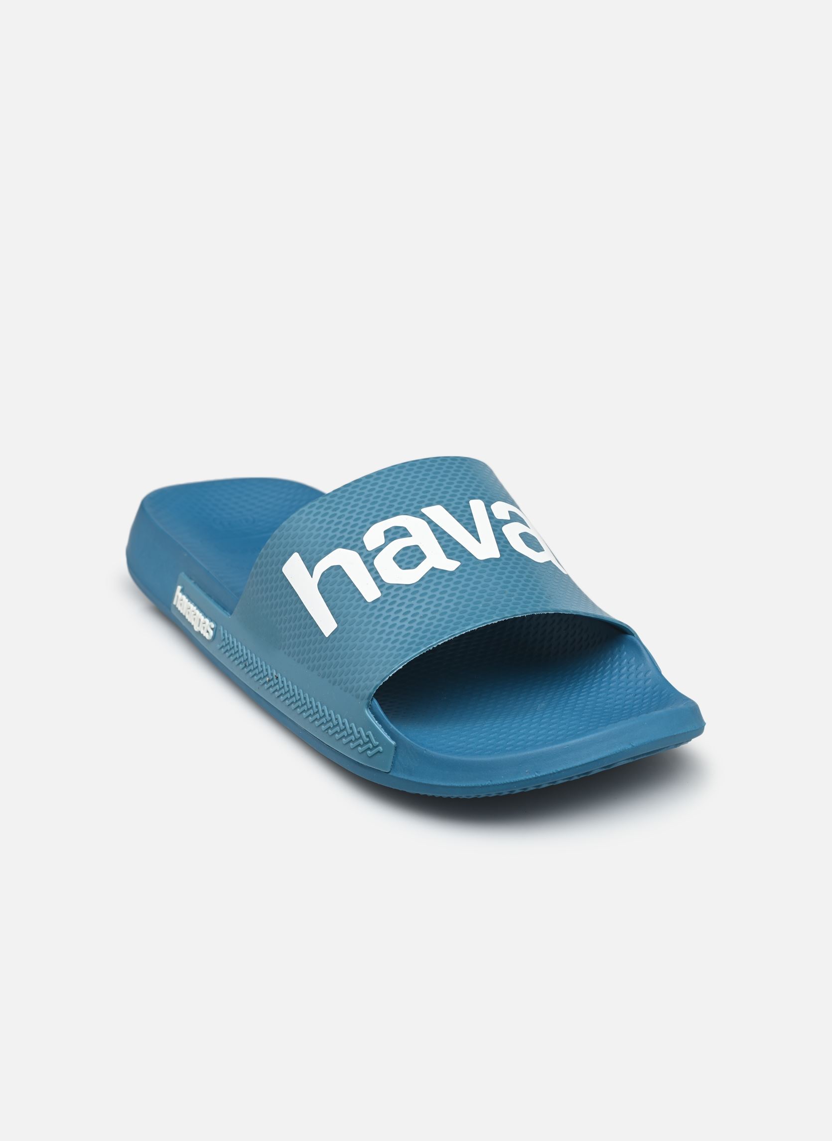 Pantofole HAV. SLIDE CLASSIC LOGOMANIA uomo blu Havaianas Pantofole HAV. SLIDE CLASSIC LOGOMANIA uomo blu AMAZONITE BLUE