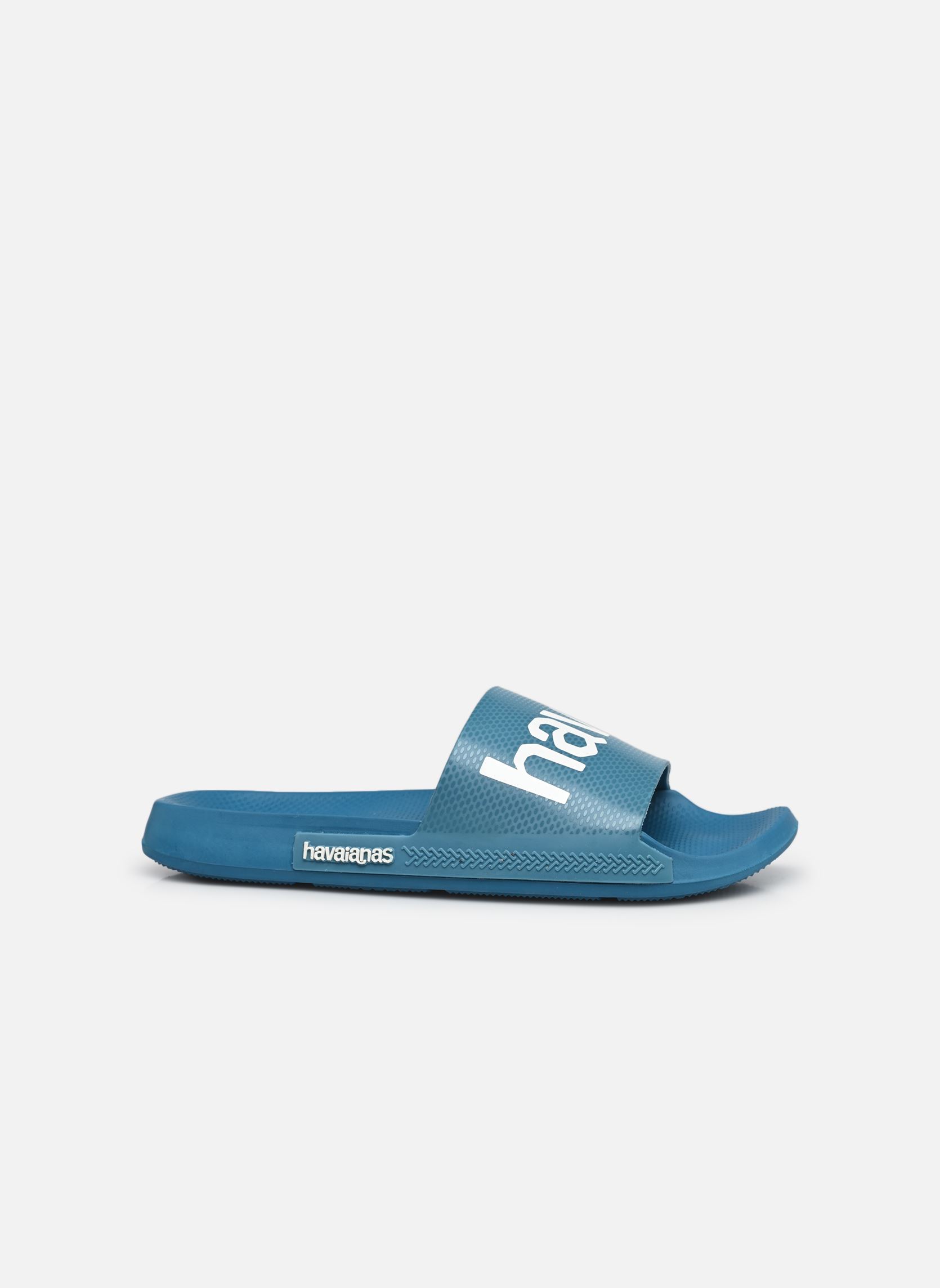 Pantofole HAV. SLIDE CLASSIC LOGOMANIA uomo blu Havaianas Pantofole HAV. SLIDE CLASSIC LOGOMANIA uomo blu AMAZONITE BLUE