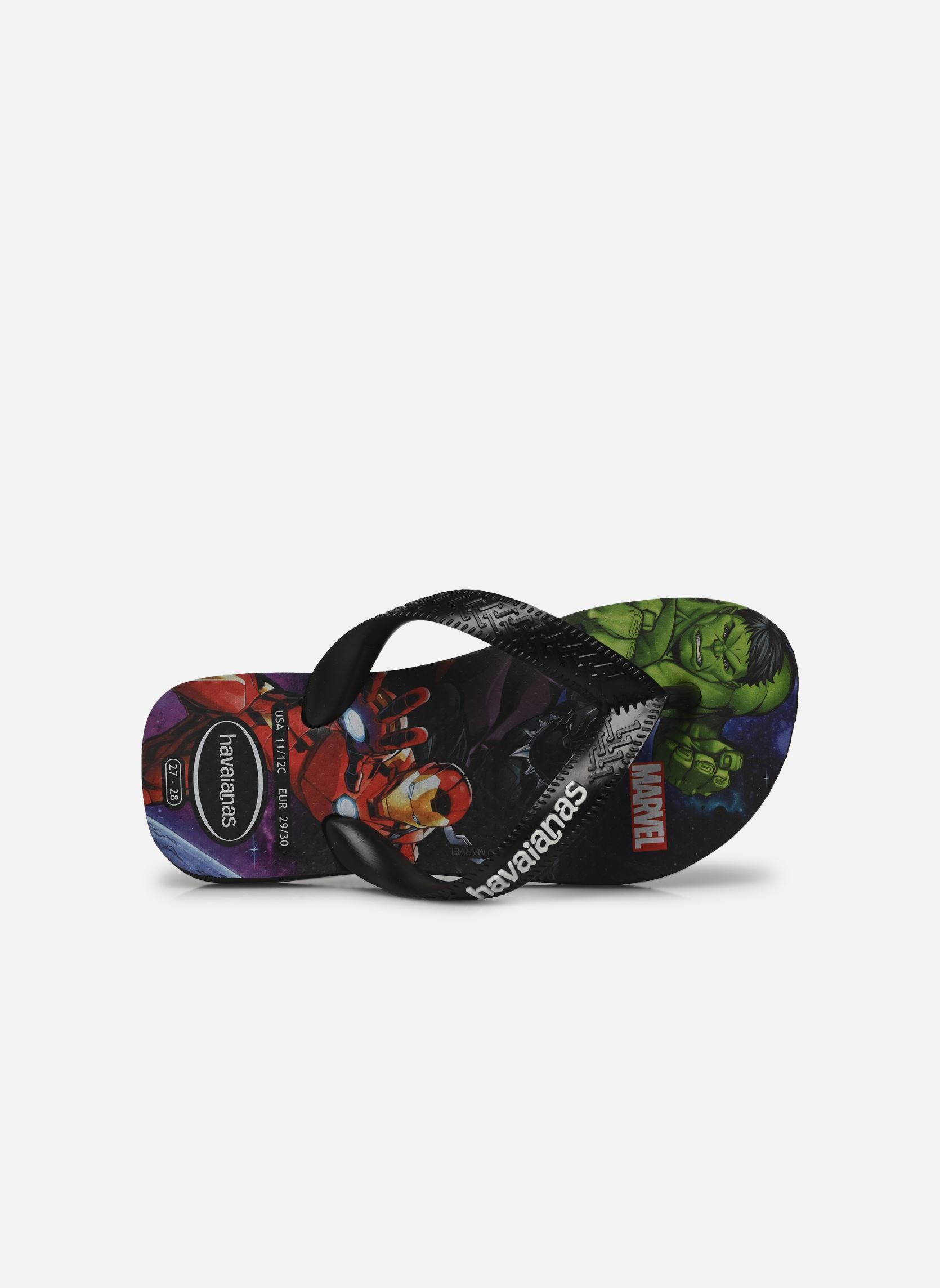 Tongs Kids Top Marvel Ii noir Havaianas Tongs Kids Top Marvel Ii noir Black