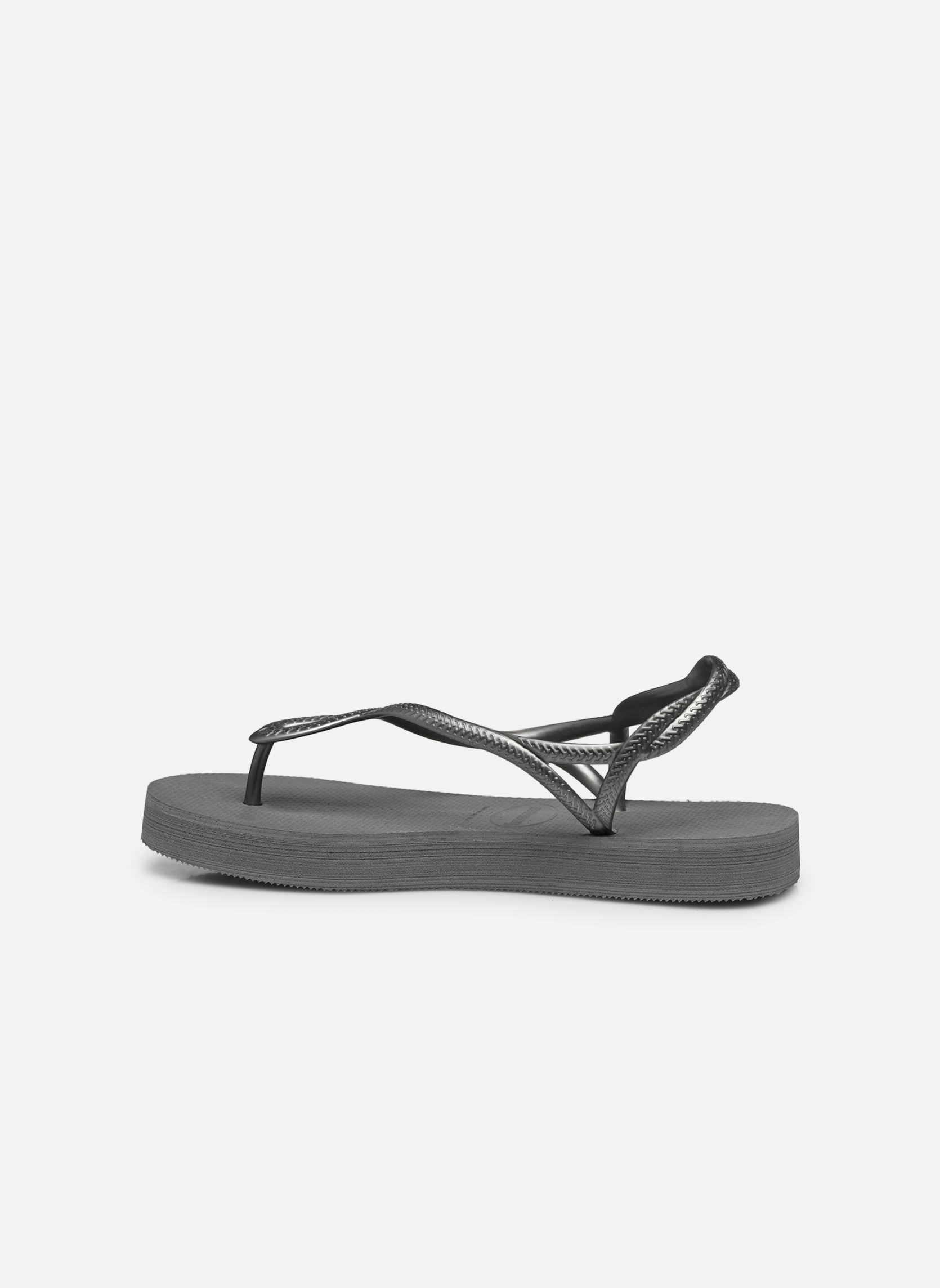 Sandali piatti HAV. LUNA FLATFORM donna grigio Havaianas Sandali piatti HAV. LUNA FLATFORM donna grigio GREY STEEL