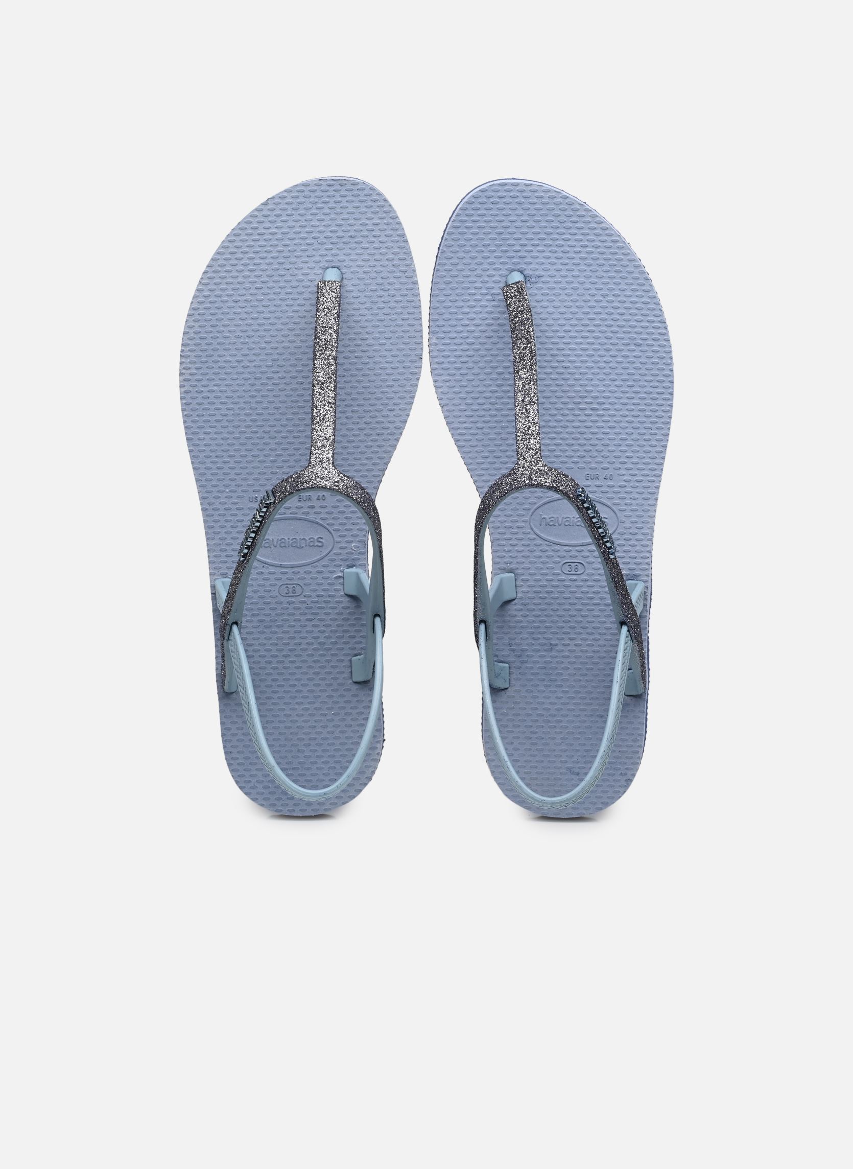 Sandales et nu pieds Havaianas HAV. YOU PARATY GLITTER pour Femme