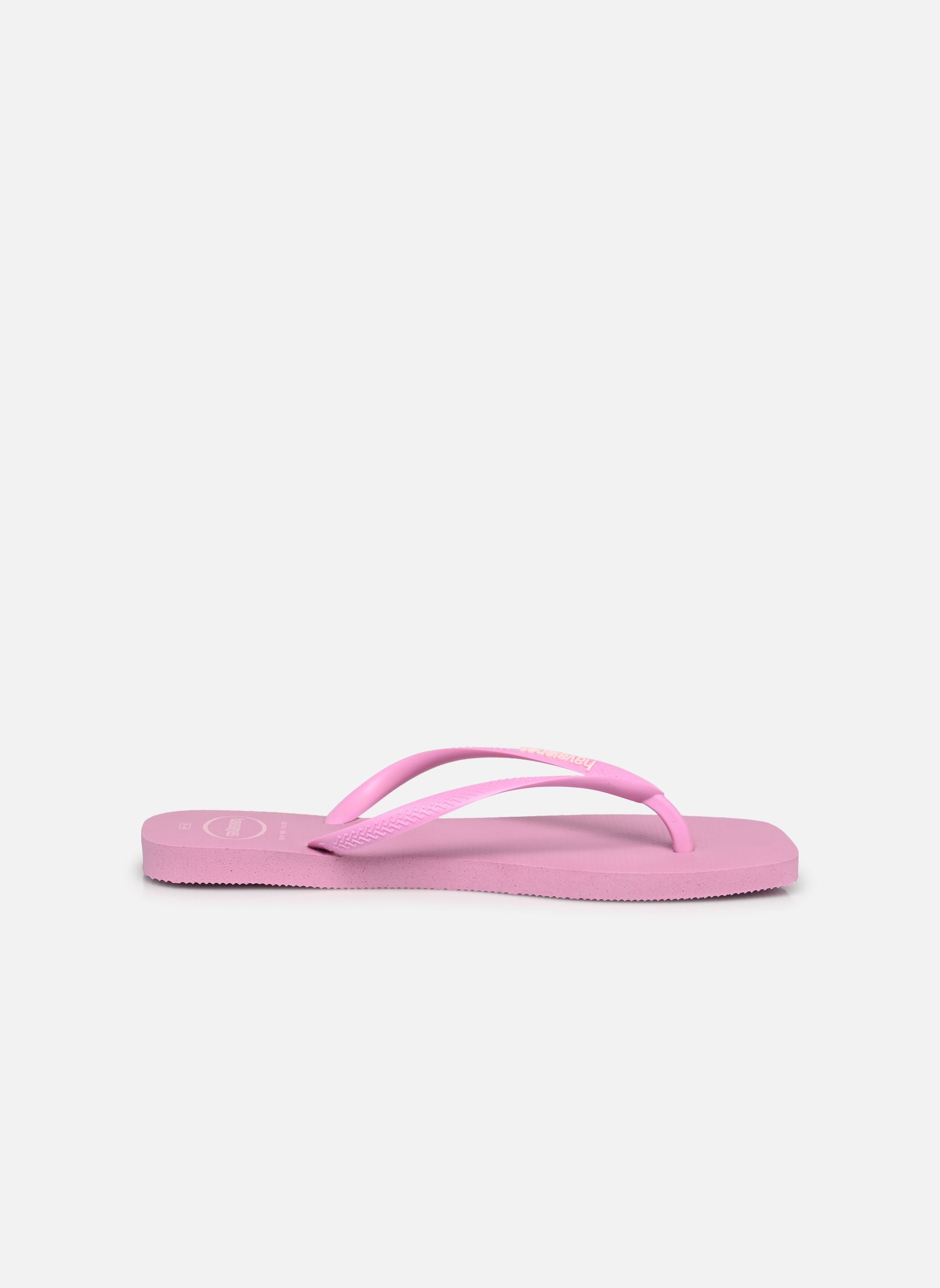 Flip-Flops HAV. SQUARE LOGO POP UP damen violett Havaianas Flip-Flops HAV. SQUARE LOGO POP UP damen violett FRESH LAVENDER