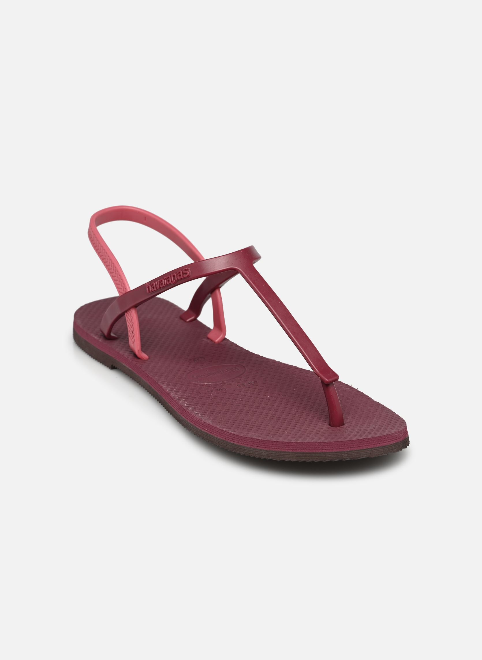 Sandales plates HAV. YOU PARATY RJ femme bordeaux Havaianas Sandales plates HAV. YOU PARATY RJ femme bordeaux PURPLE SOIL