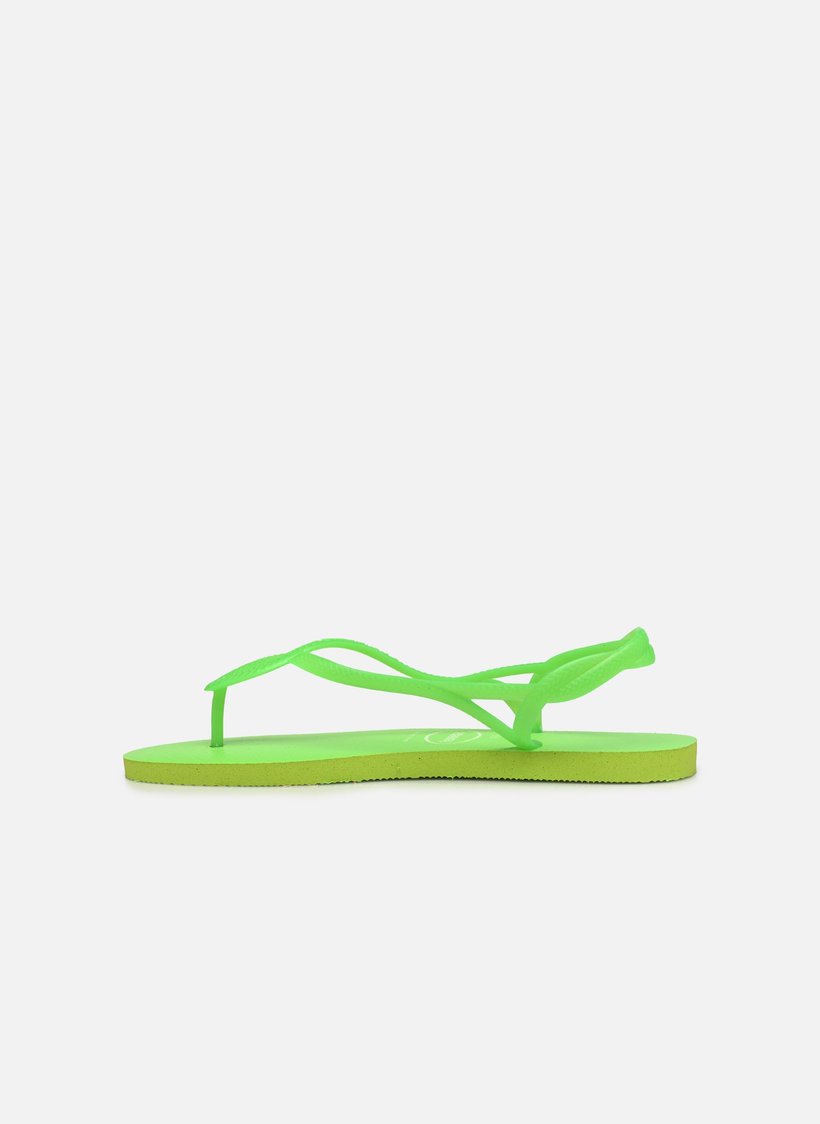 Platte sandalen HAV. LUNA NEON dames groen Havaianas Platte sandalen HAV. LUNA NEON dames groen LEMON GREEN