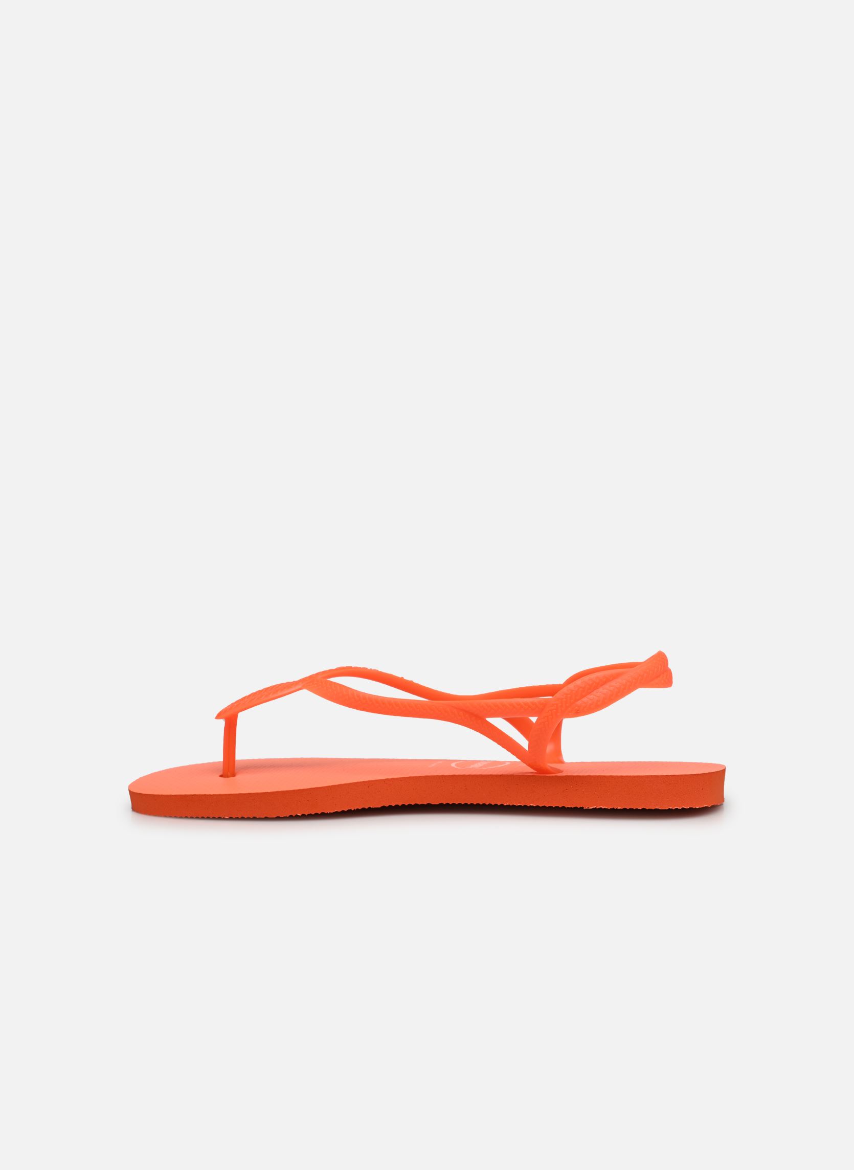 Platte sandalen HAV. LUNA NEON dames oranje Havaianas Platte sandalen HAV. LUNA NEON dames oranje SUNSET ORANGE