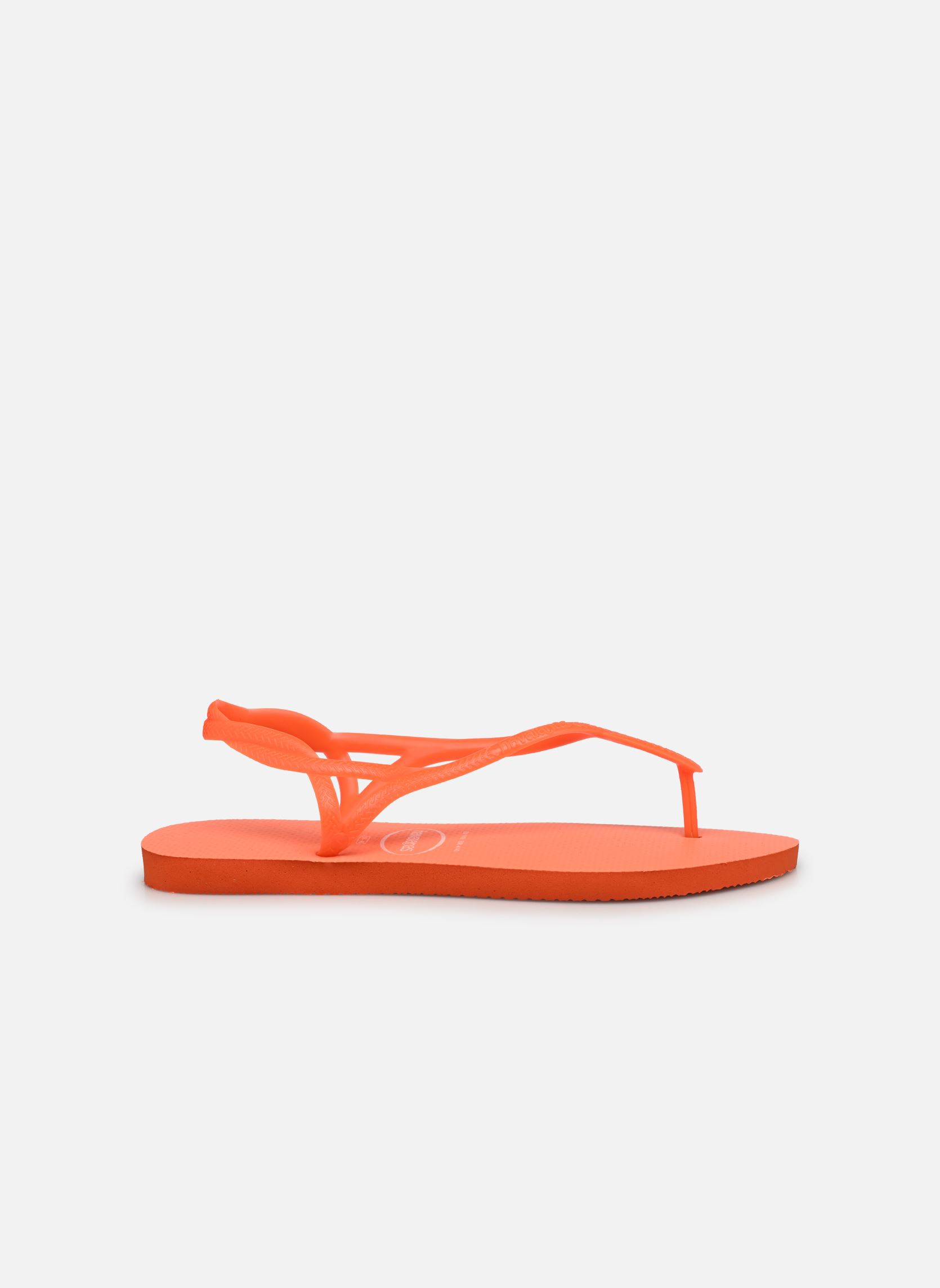 Platte sandalen HAV. LUNA NEON dames oranje Havaianas Platte sandalen HAV. LUNA NEON dames oranje SUNSET ORANGE