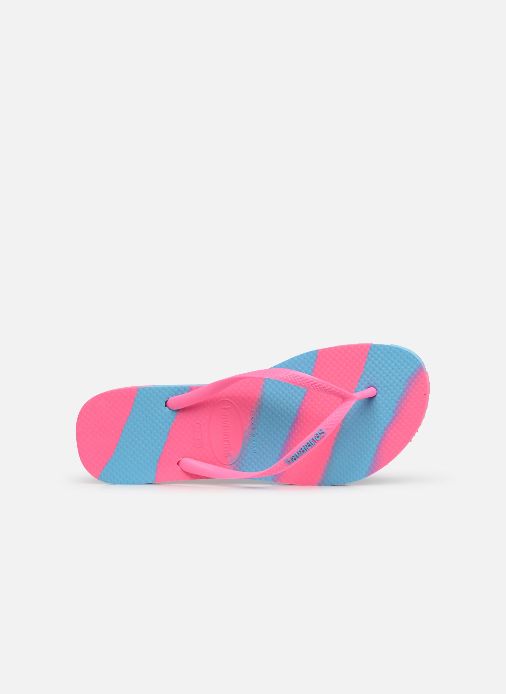 Tongs HAV. SLIM COLOR FUN femme multicolore Havaianas Tongs HAV. SLIM COLOR FUN femme multicolore VERANO ROSE
