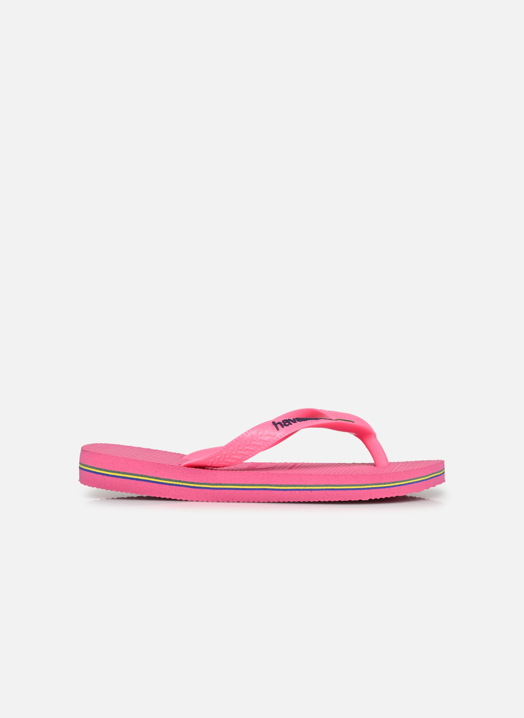 Chanclas KIDS HAV. BRASIL LOGO NEON niña rosa Havaianas Chanclas KIDS HAV. BRASIL LOGO NEON niña rosa PINK FLUX/PINK FLUX