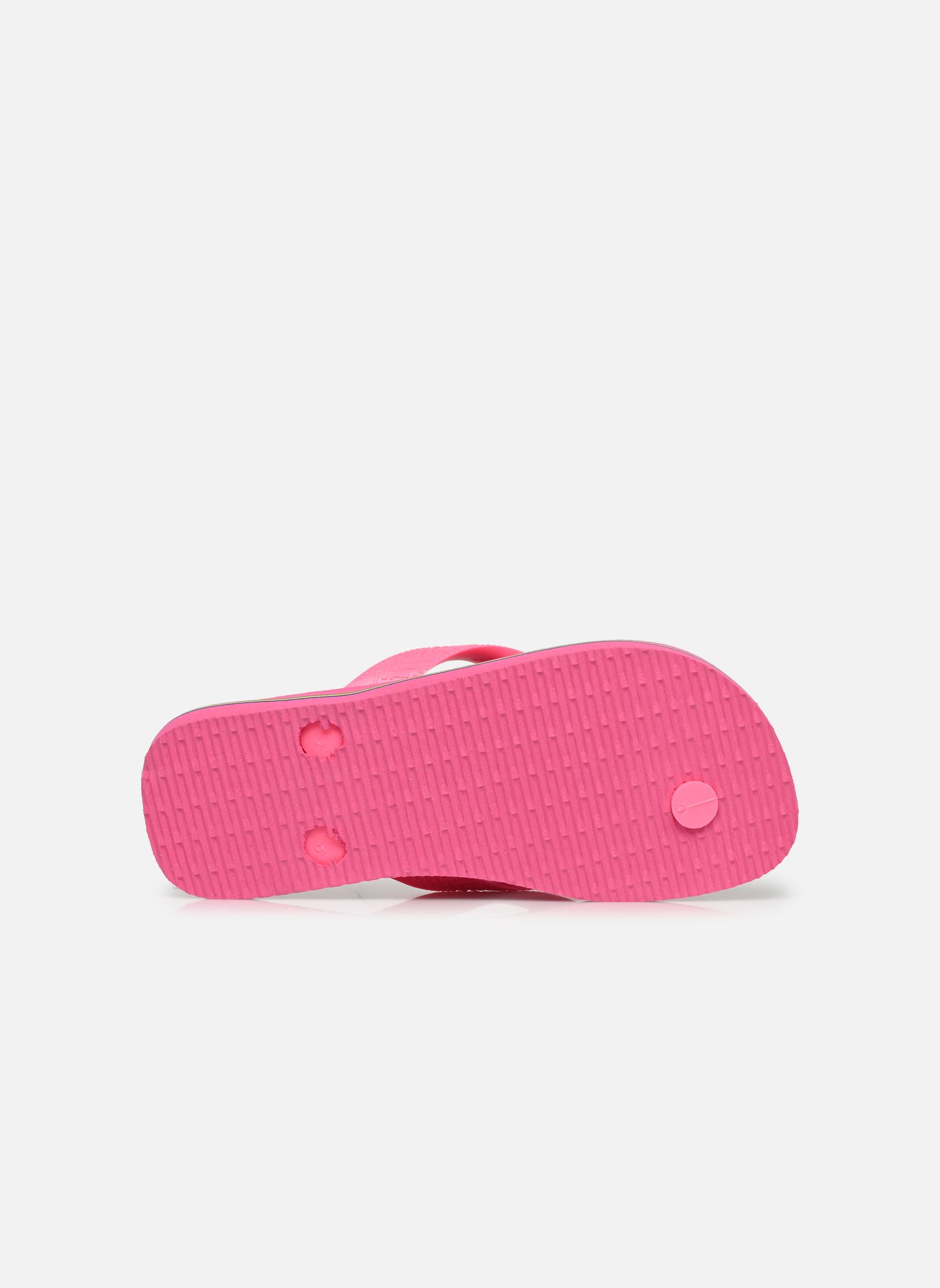 Chanclas KIDS HAV. BRASIL LOGO NEON niña rosa Havaianas Chanclas KIDS HAV. BRASIL LOGO NEON niña rosa PINK FLUX/PINK FLUX