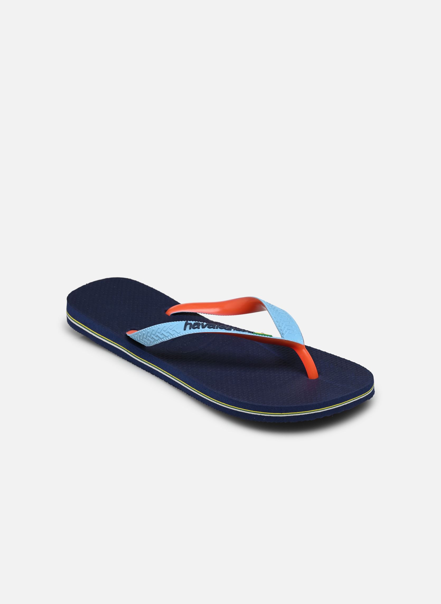 Tongs HAV. BRASIL MIX F femme bleu Havaianas Tongs HAV. BRASIL MIX F femme bleu NAVY/LAVENDER BLUE