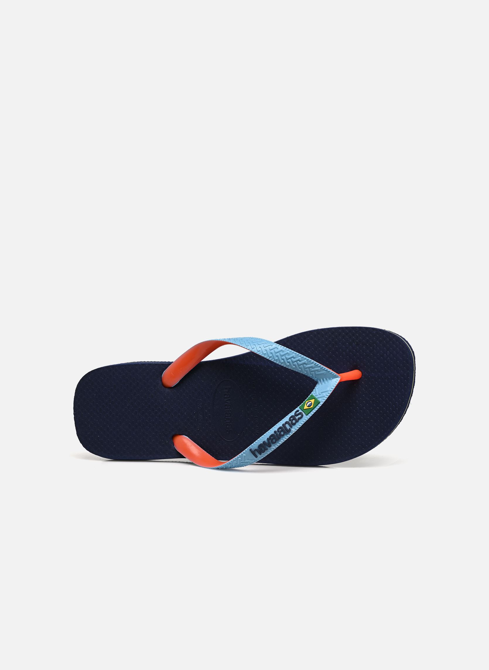 Tongs HAV. BRASIL MIX F femme bleu Havaianas Tongs HAV. BRASIL MIX F femme bleu NAVY/LAVENDER BLUE