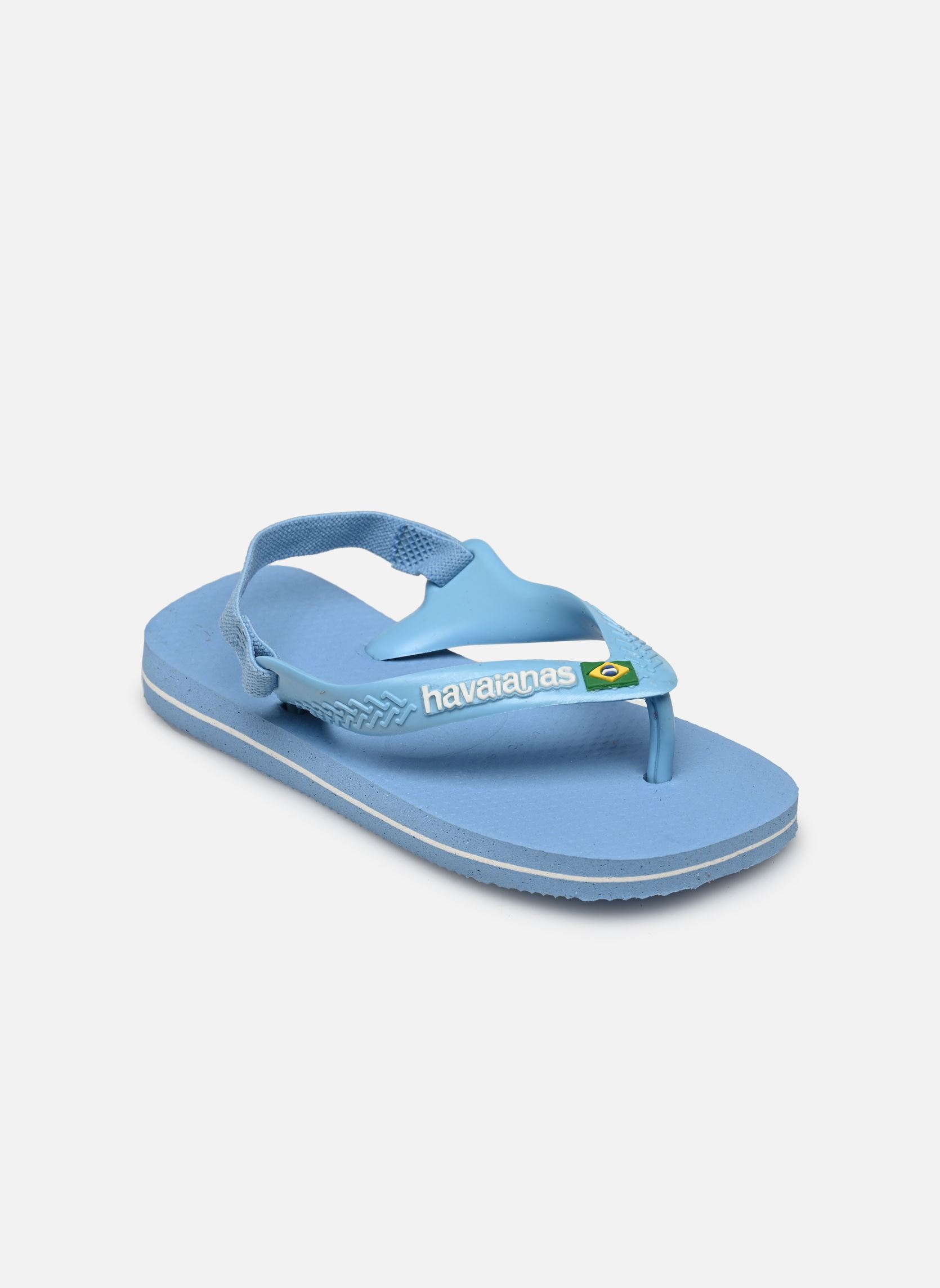 Tongs Baby Brasil Logo Li bleu Havaianas Tongs Baby Brasil Logo Li bleu Lavender Blue