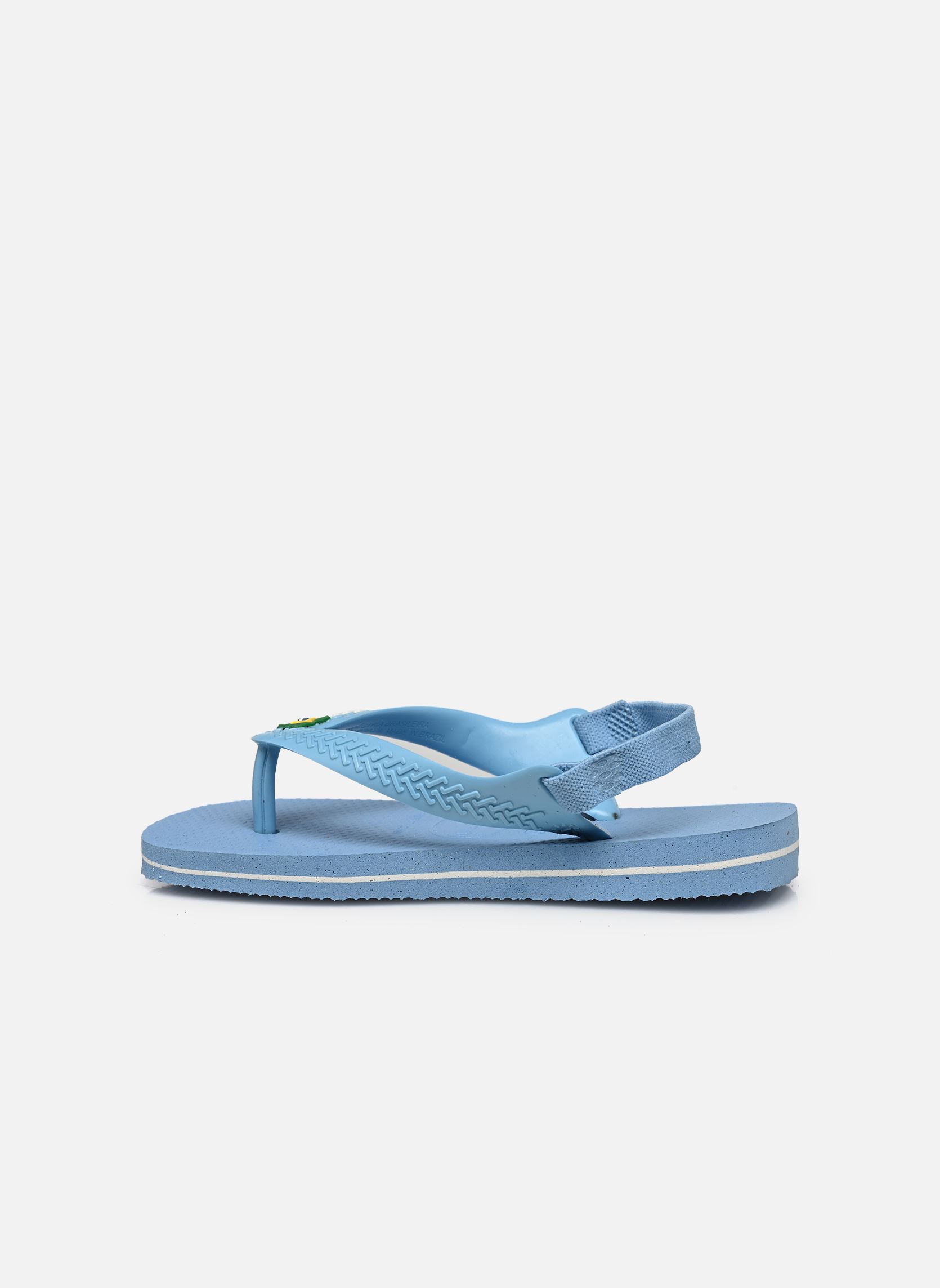 Tongs Baby Brasil Logo Li bleu Havaianas Tongs Baby Brasil Logo Li bleu Lavender Blue