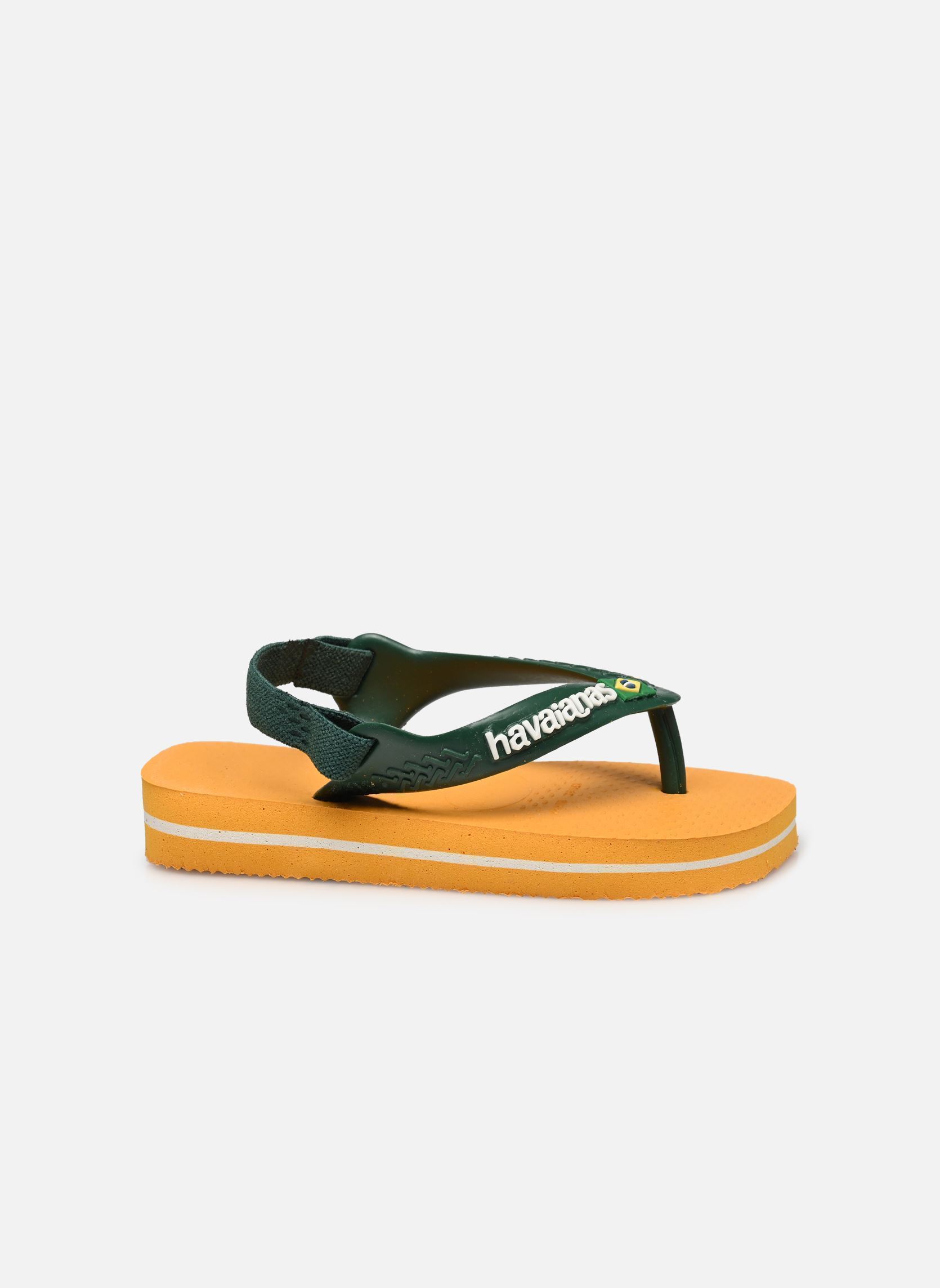 Flip-Flops Baby Brasil Logo Li gelb Havaianas Flip-Flops Baby Brasil Logo Li gelb Pop Yellow/Amazon