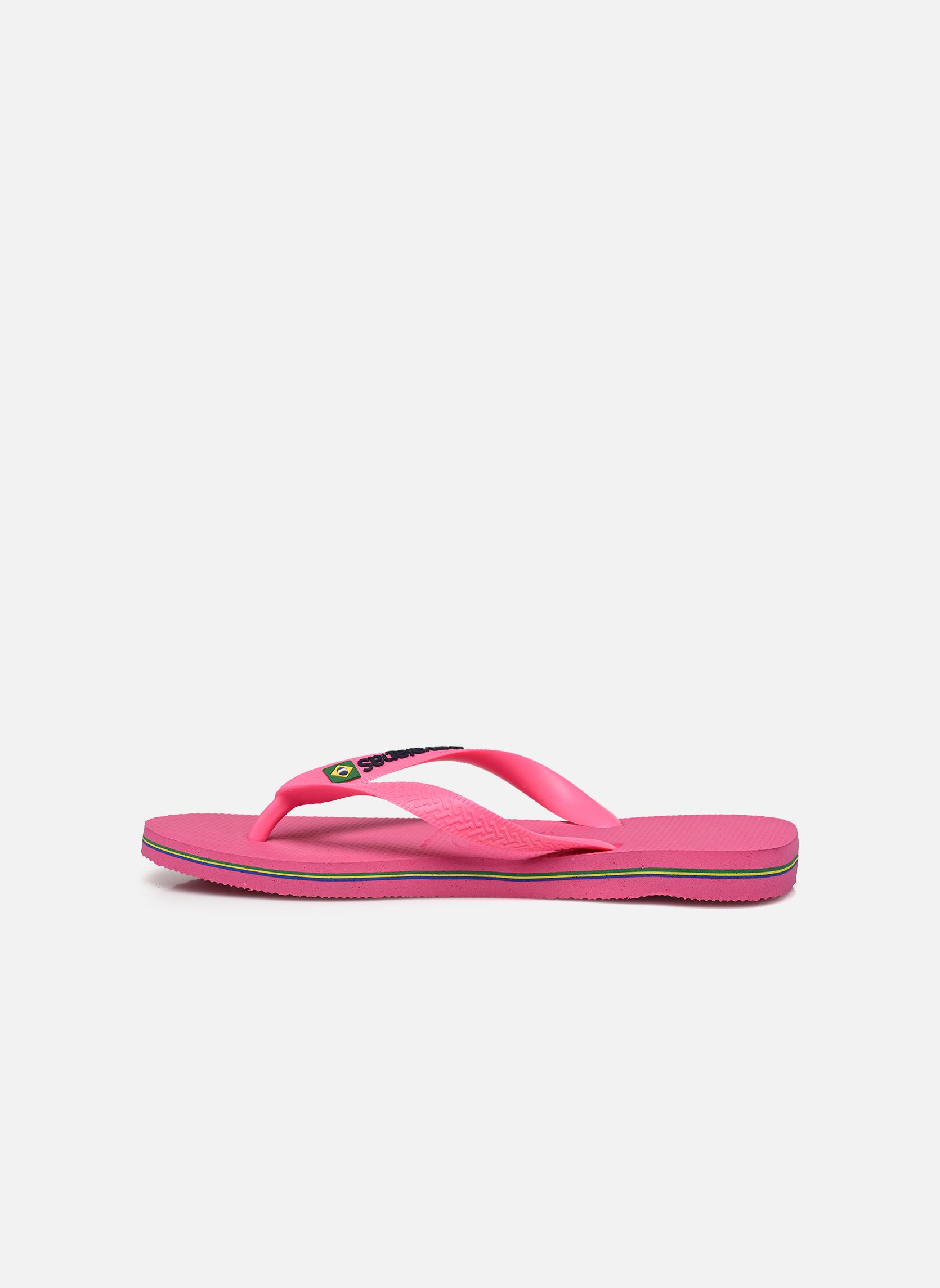 Flip-Flops HAV. BRASIL LOGO NEON damen rosa Havaianas Flip-Flops HAV. BRASIL LOGO NEON damen rosa PINK FLUX/PINK FLUX