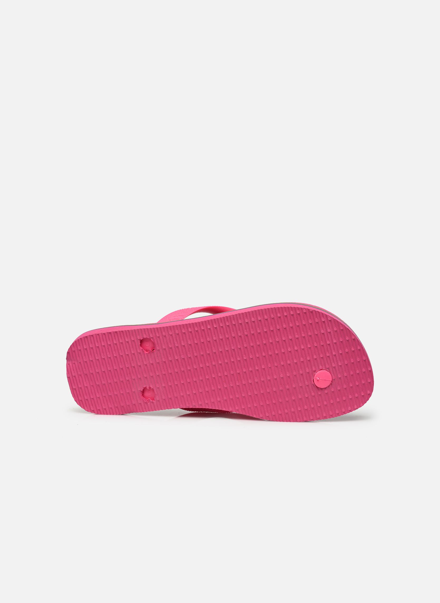 Flip-Flops HAV. BRASIL LOGO NEON damen rosa Havaianas Flip-Flops HAV. BRASIL LOGO NEON damen rosa PINK FLUX/PINK FLUX