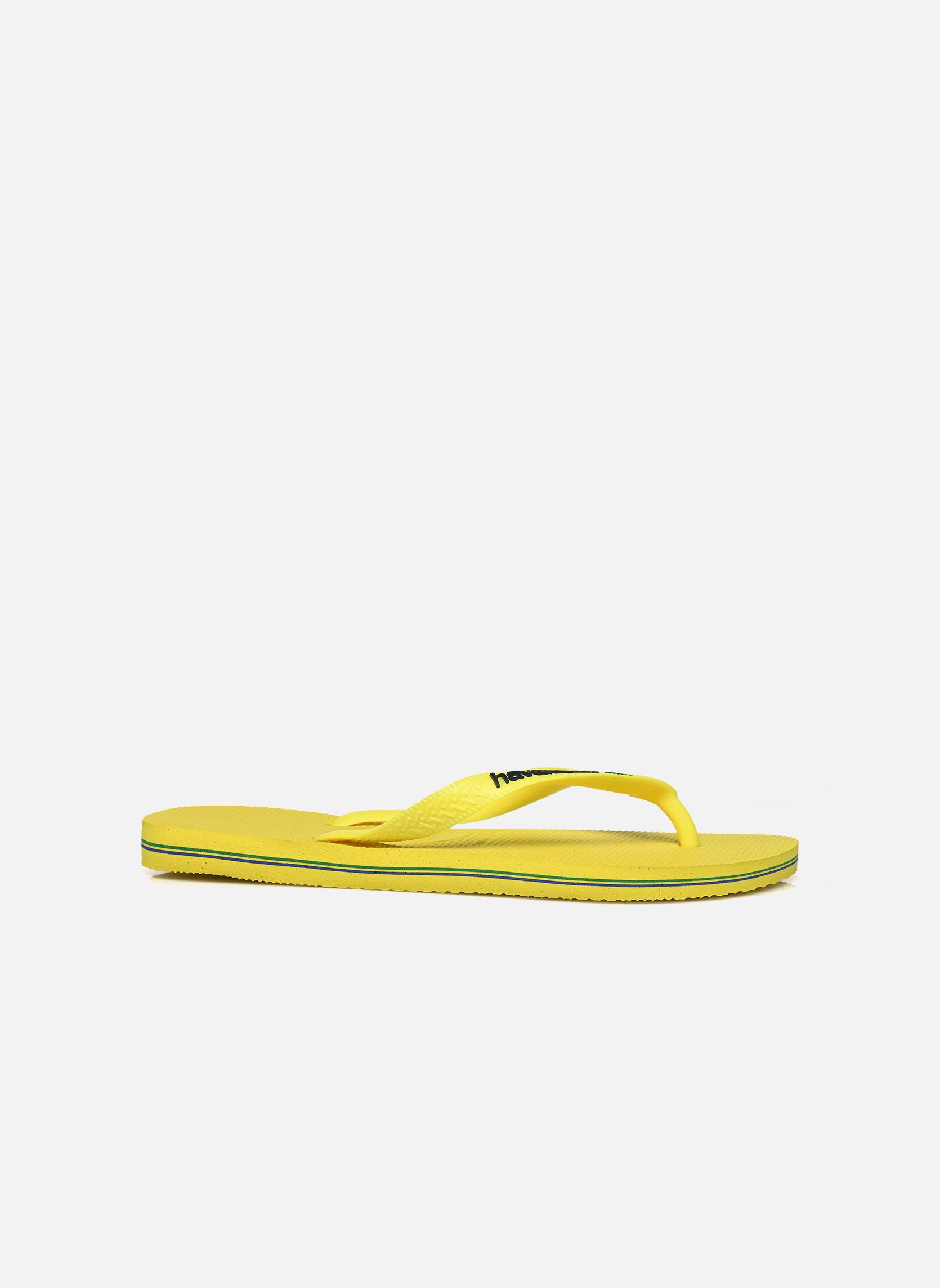 Tongs HAV. BRASIL LOGO NEON femme jaune Havaianas Tongs HAV. BRASIL LOGO NEON femme jaune CITRUS YELLOW/CITRUS YELLOW