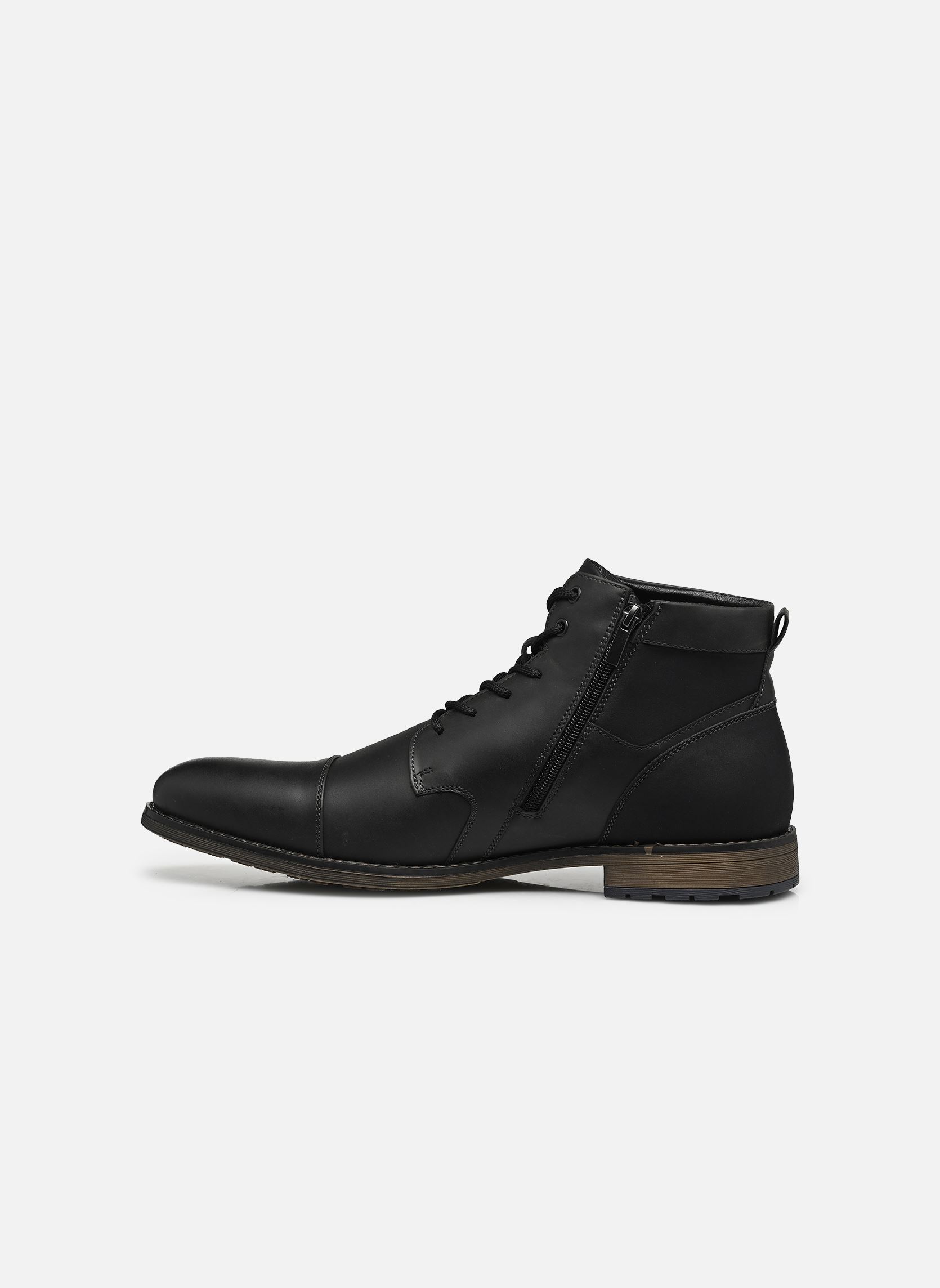 Veterlaarsjes FINOU size + heren zwart MADE BY Veterlaarsjes FINOU size + heren zwart Noir