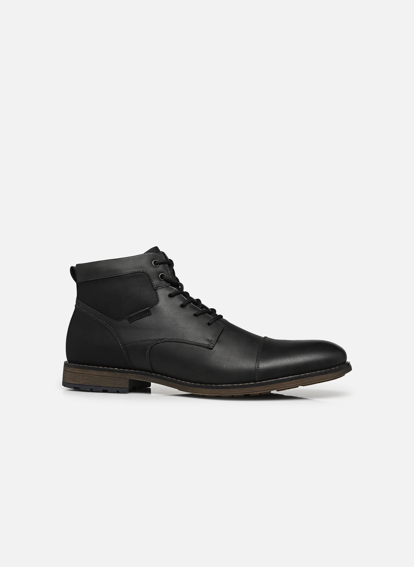 Veterlaarsjes FINOU size + heren zwart MADE BY Veterlaarsjes FINOU size + heren zwart Noir