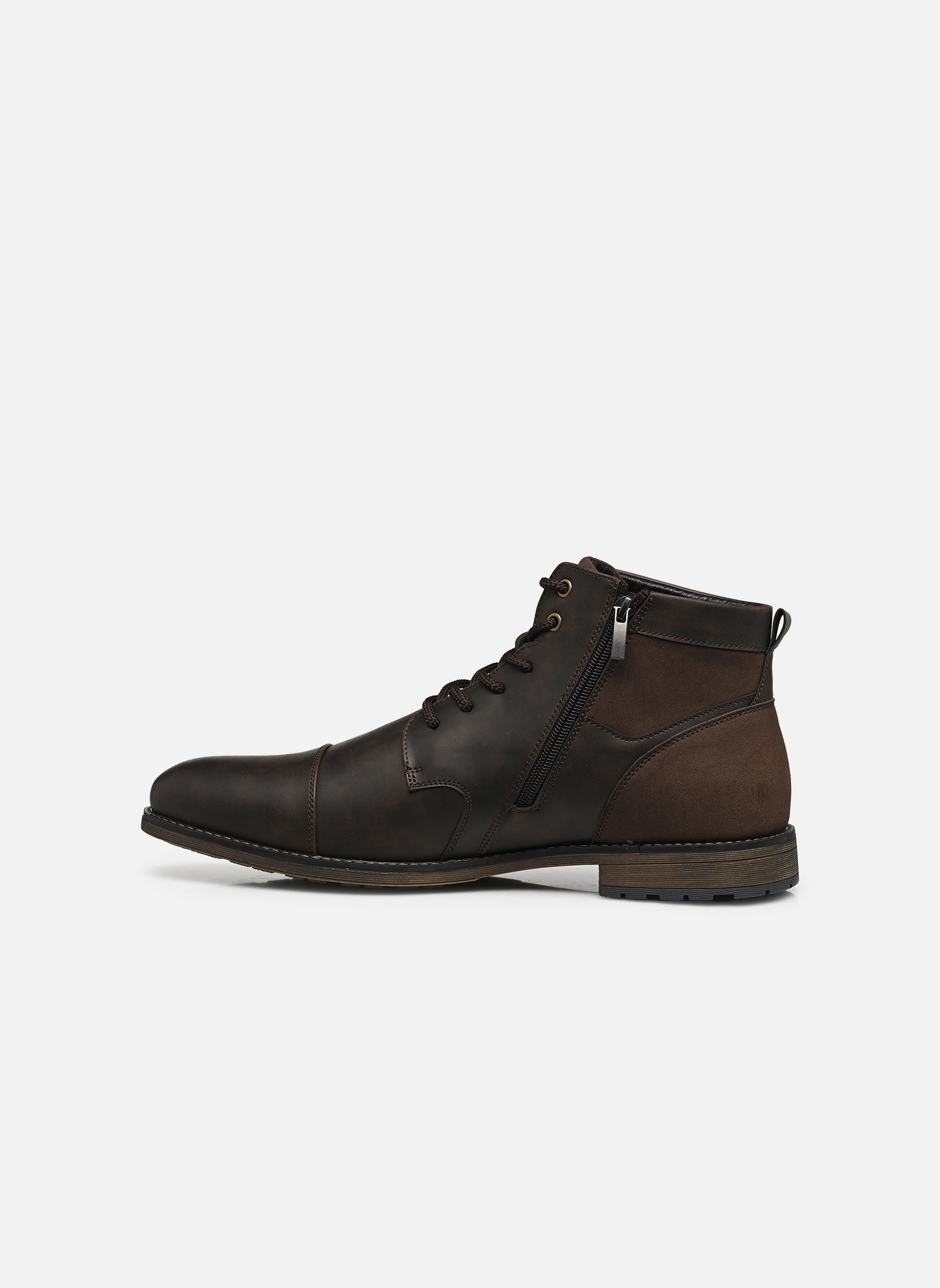 Veterlaarsjes FINOU size + heren bruin MADE BY Veterlaarsjes FINOU size + heren bruin marron