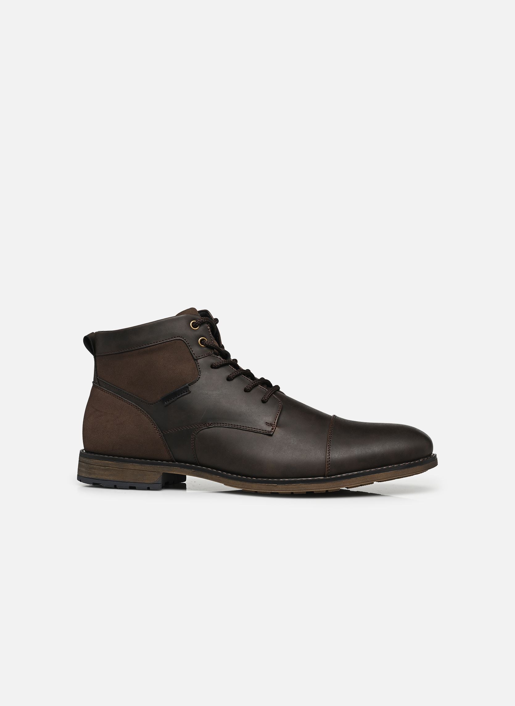 Veterlaarsjes FINOU size + heren bruin MADE BY Veterlaarsjes FINOU size + heren bruin marron