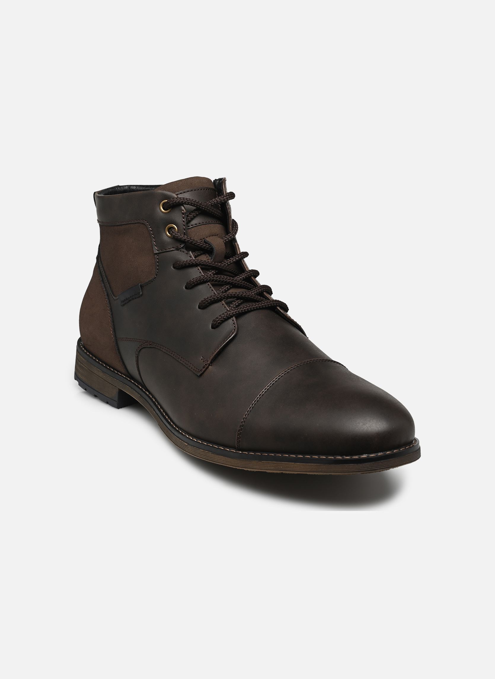 Veterlaarsjes FINOU size + heren bruin MADE BY Veterlaarsjes FINOU size + heren bruin marron
