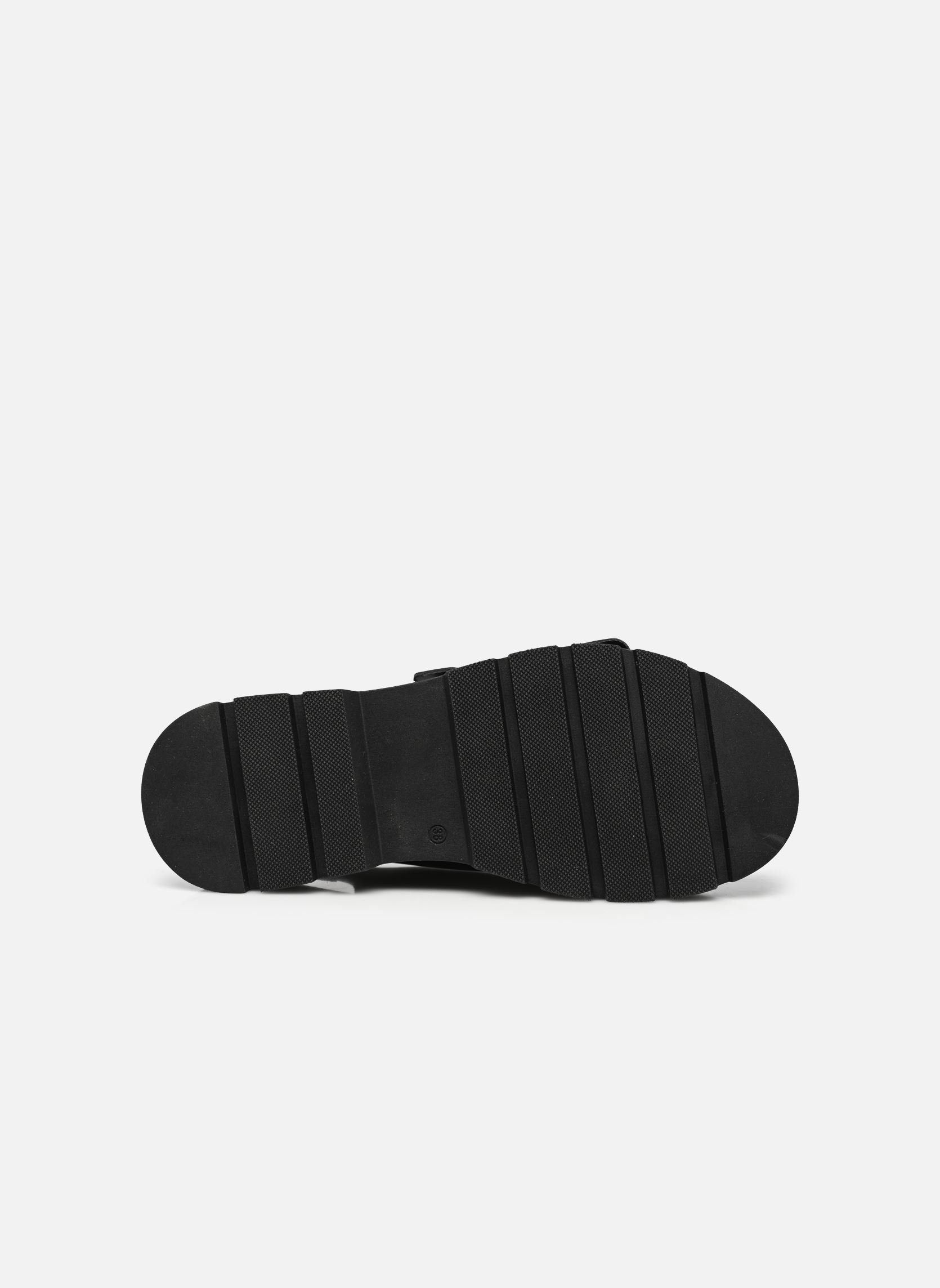 Keil- und Plateausandalen DELTA damen schwarz JB Martin Keil- und Plateausandalen DELTA damen schwarz Veau Noir