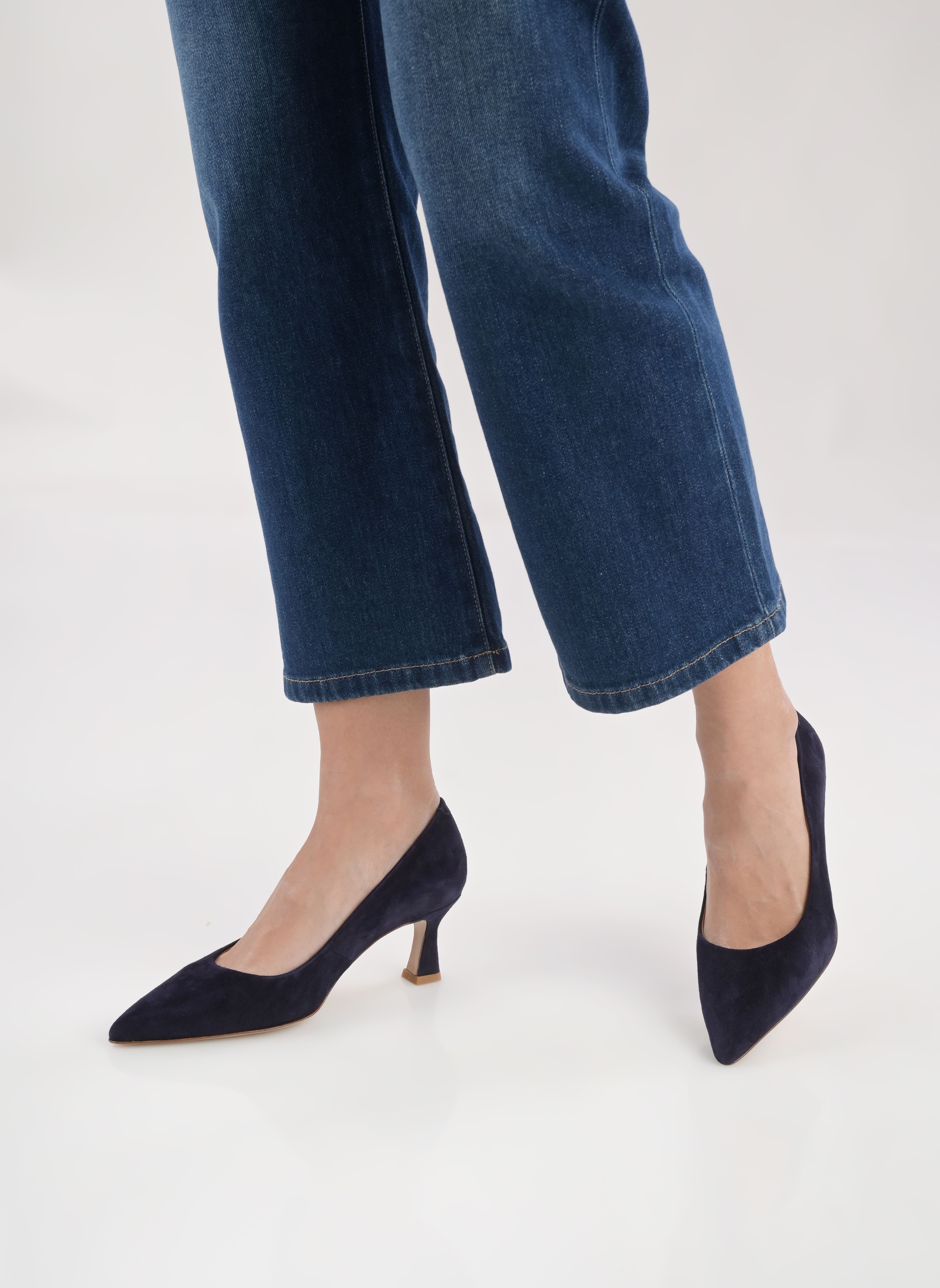 Pumps LIERRE damen blau JB Martin Pumps LIERRE damen blau Velours Marine