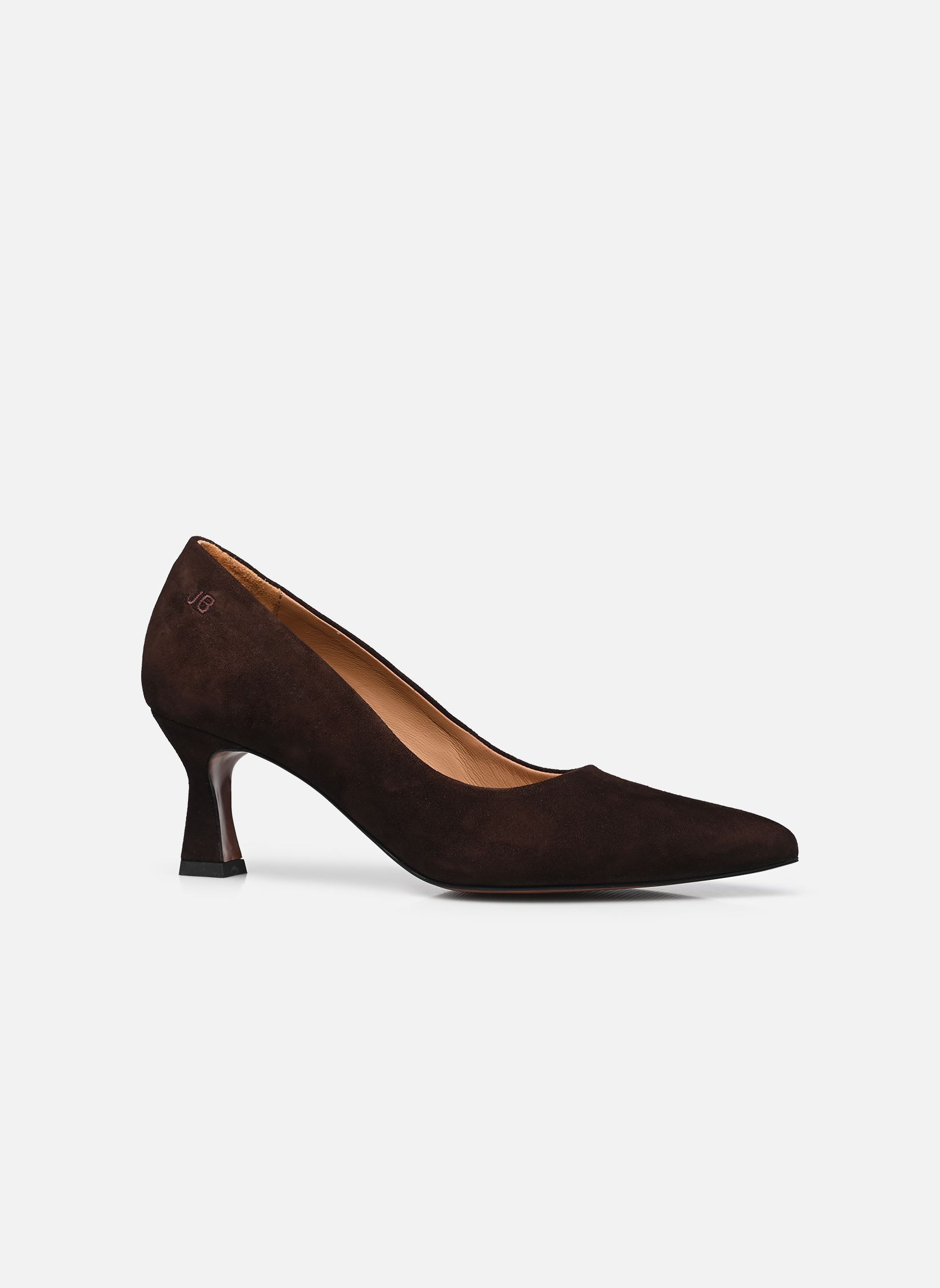 Pumps LIERRE dames bruin JB Martin Pumps LIERRE dames bruin CHEVRE VELOURS CHOCOLAT