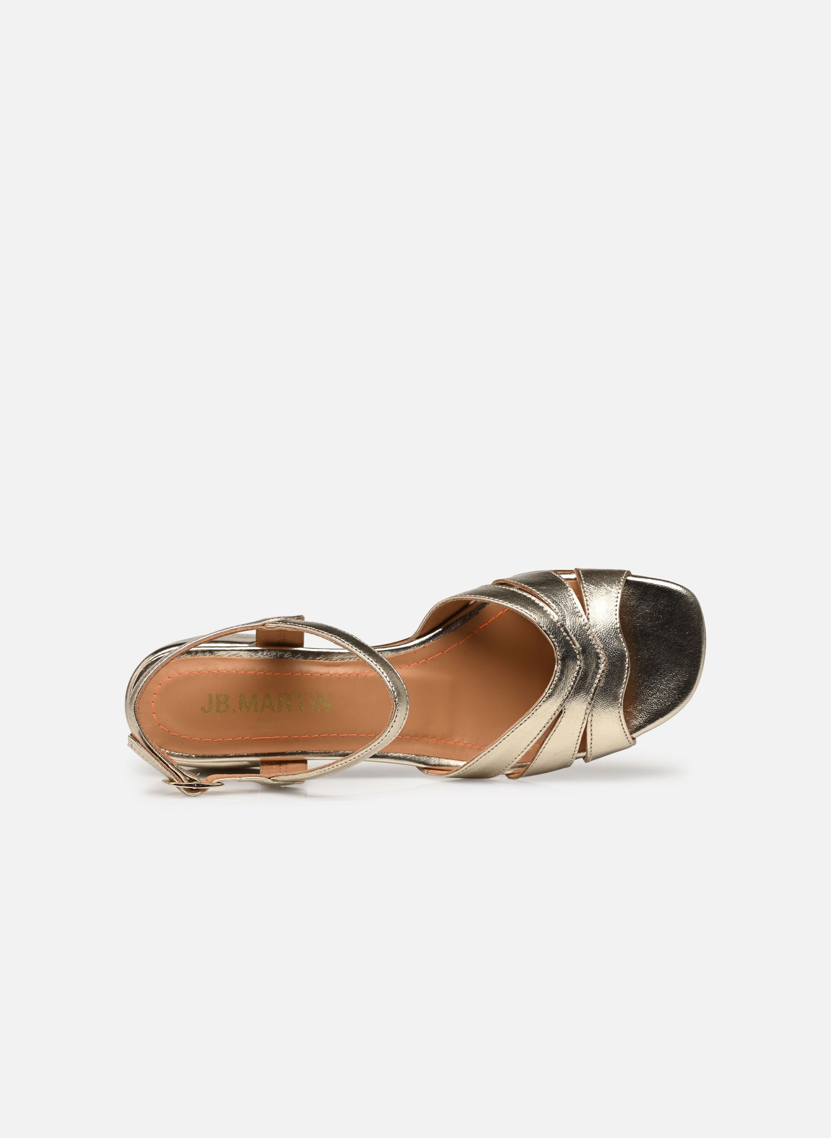 Sandalen MIRA dames goud en brons JB Martin Sandalen MIRA dames goud en brons METAL DORE